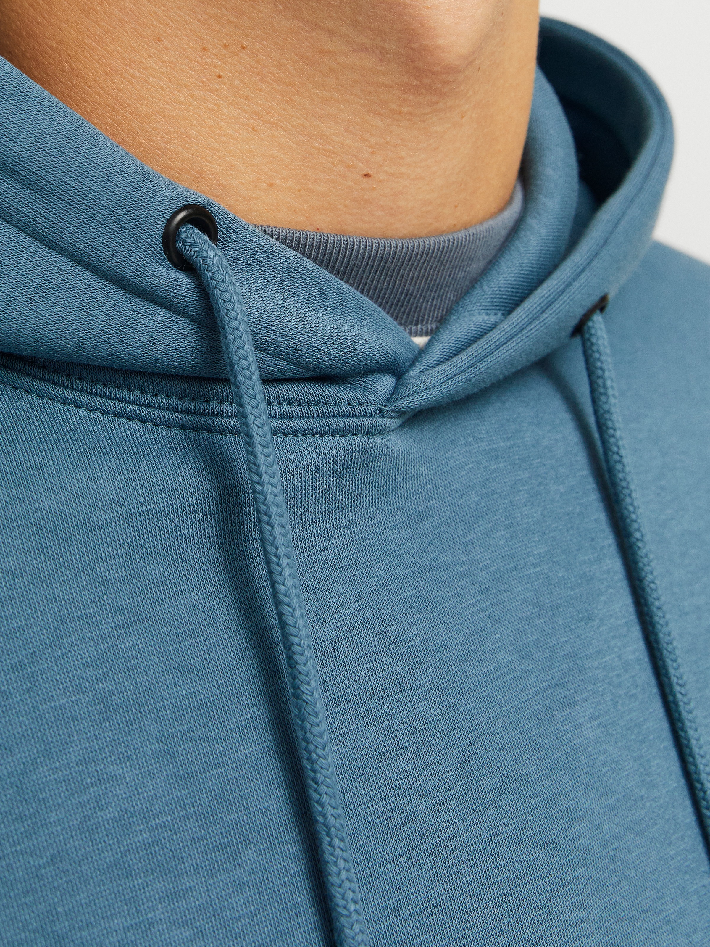 Jack & Jones Kapuzensweatshirt "JJESTAR BASIC SWEAT HOOD NOOS", mit Rippbün günstig online kaufen