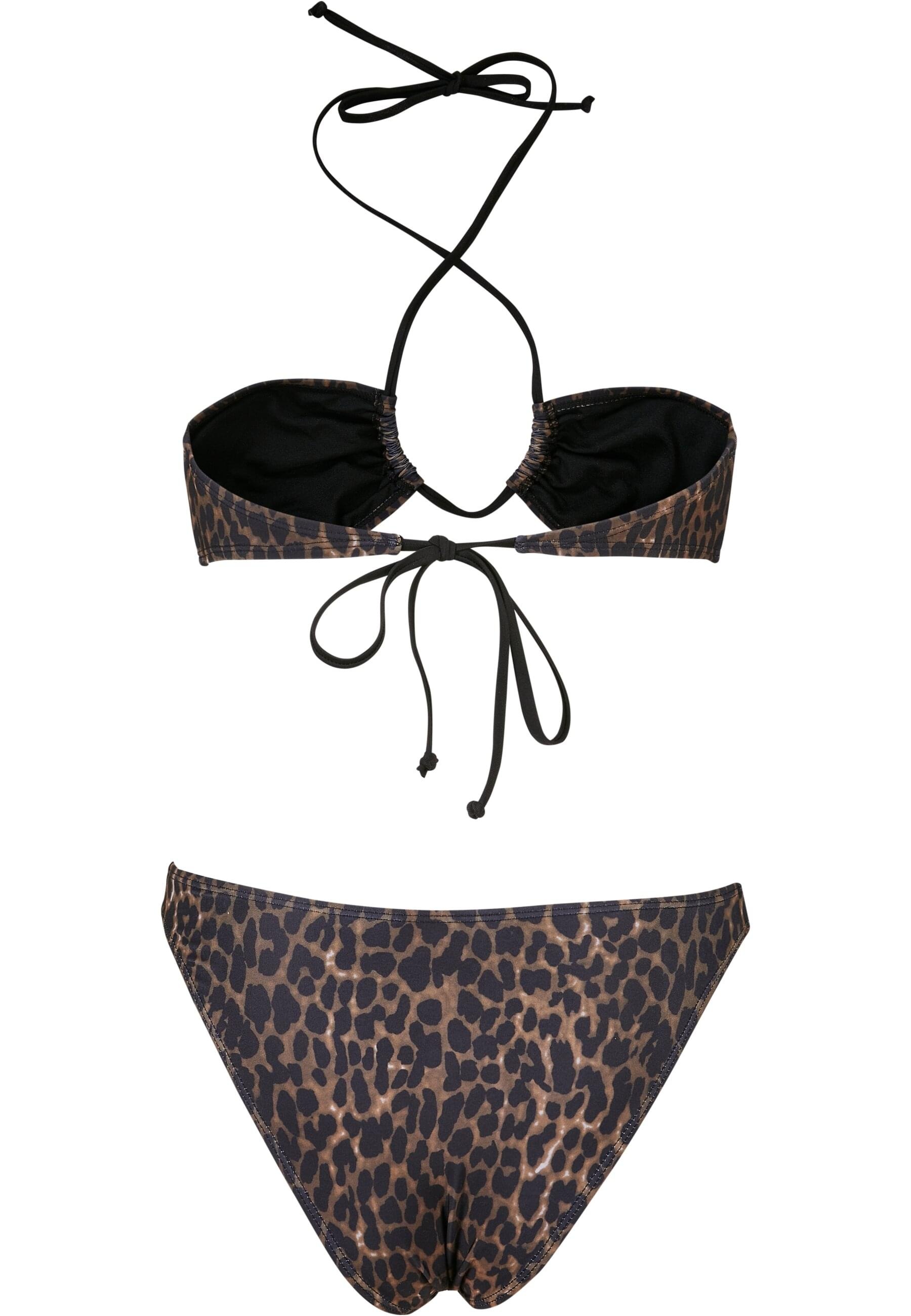URBAN CLASSICS Bügel-Bikini "Urban Classics Damen Ladies AOP Hot V Bikini" günstig online kaufen