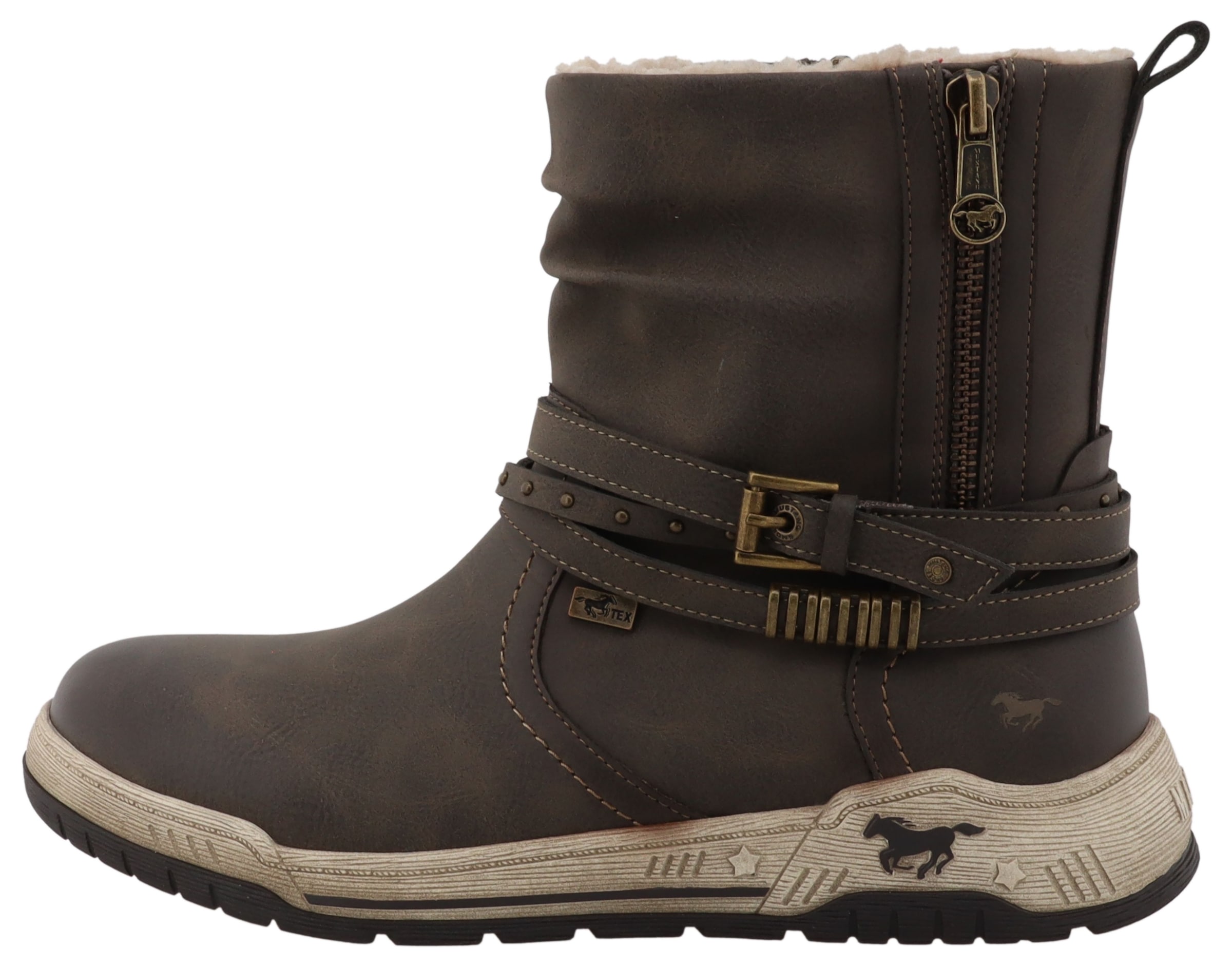 Mustang Shoes Winterboots »Ihana«  Sneaker, Boots mit Reißverschluss
