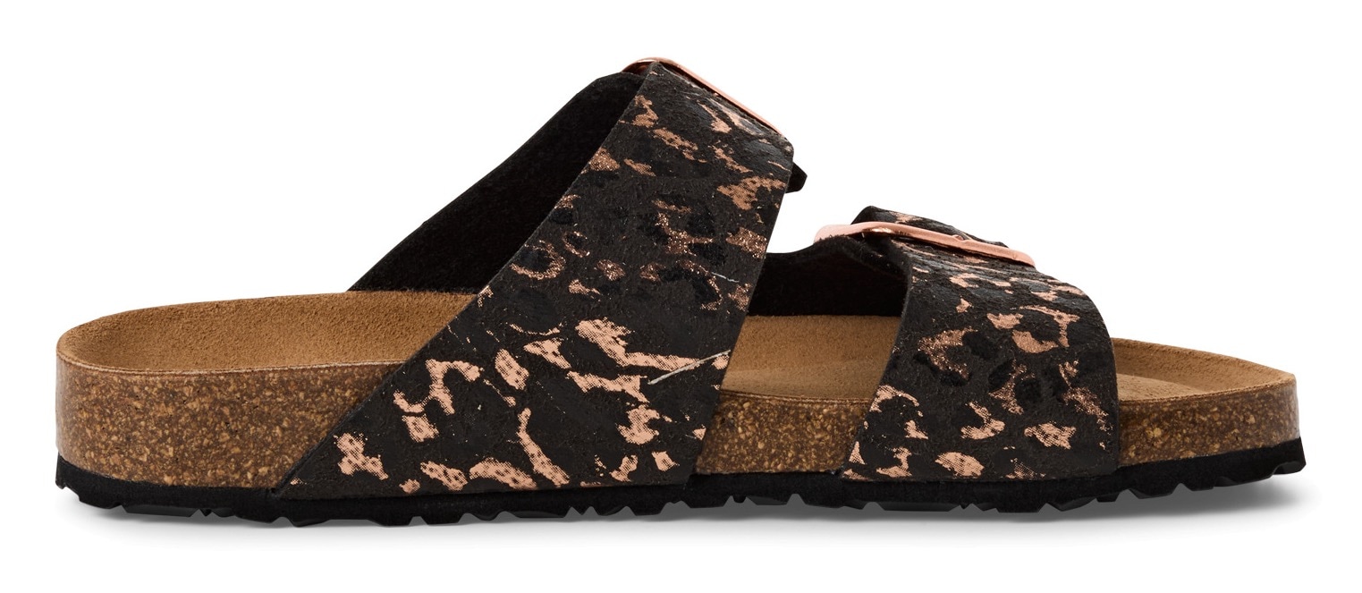 Tamaris Pantolette, Sommerschuh, Schlappen mit gepolstertem Fußbett