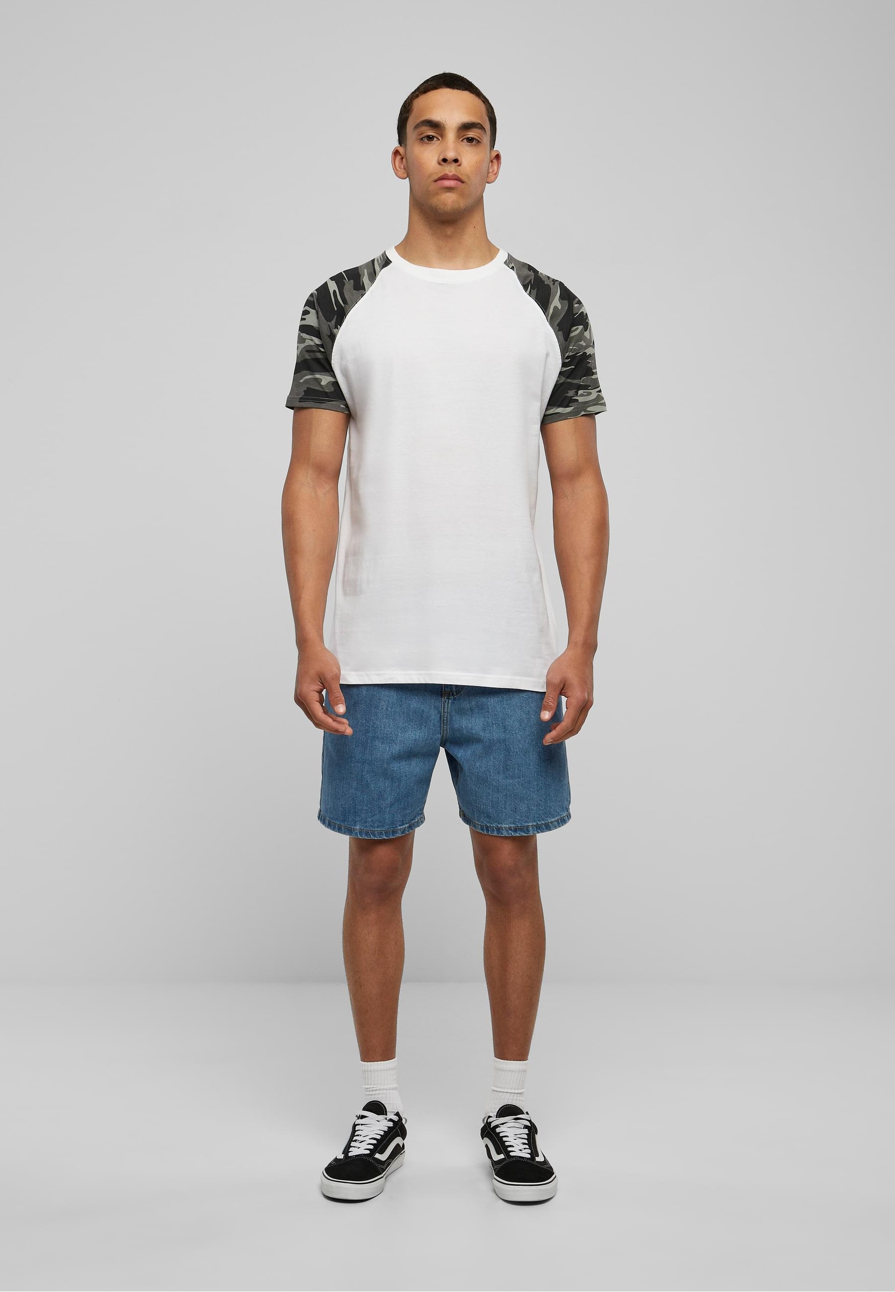 URBAN CLASSICS T-Shirt »Urban Classics Herren Raglan Contrast Tee«, (1 tlg.)