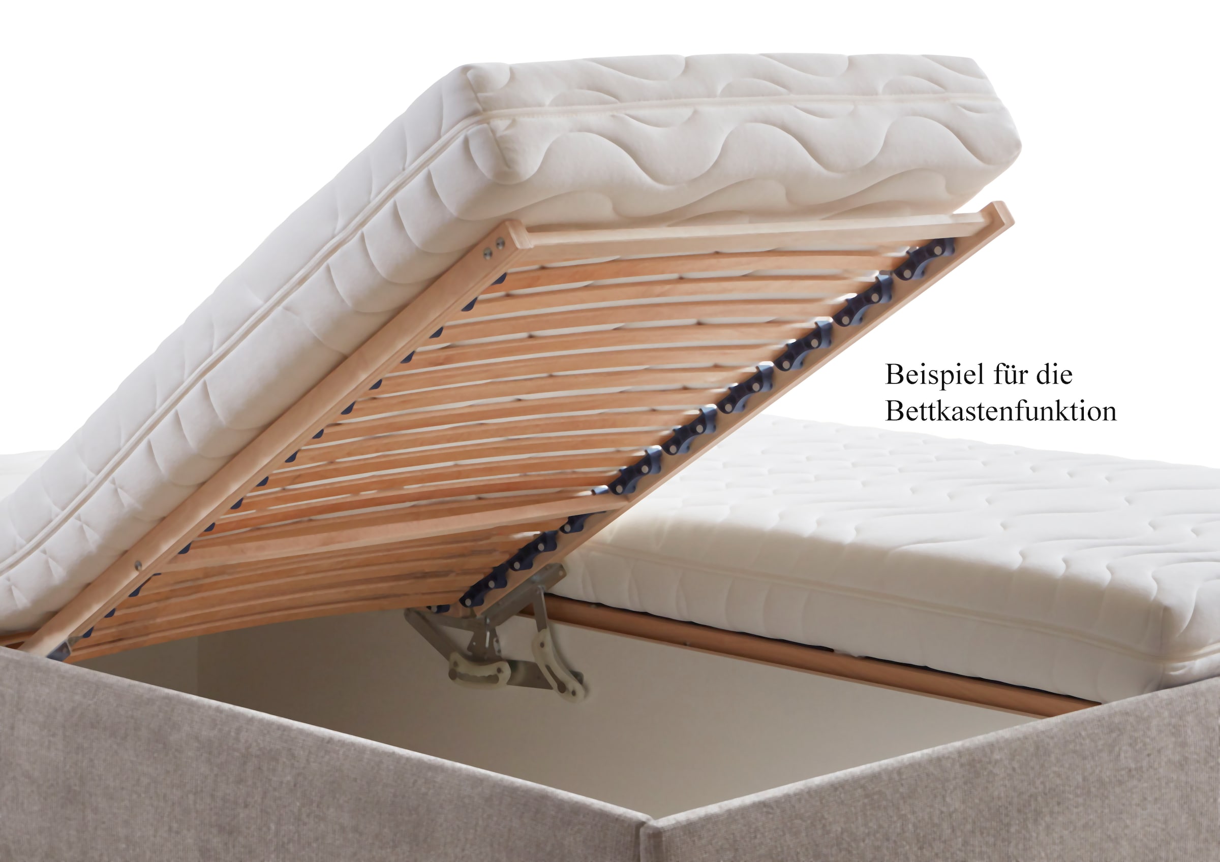 Westfalia Schlafkomfort Bett »Pisa in verschiedenen Härtegraden und Größen« wahlweise mit oder ohne Bettkasten