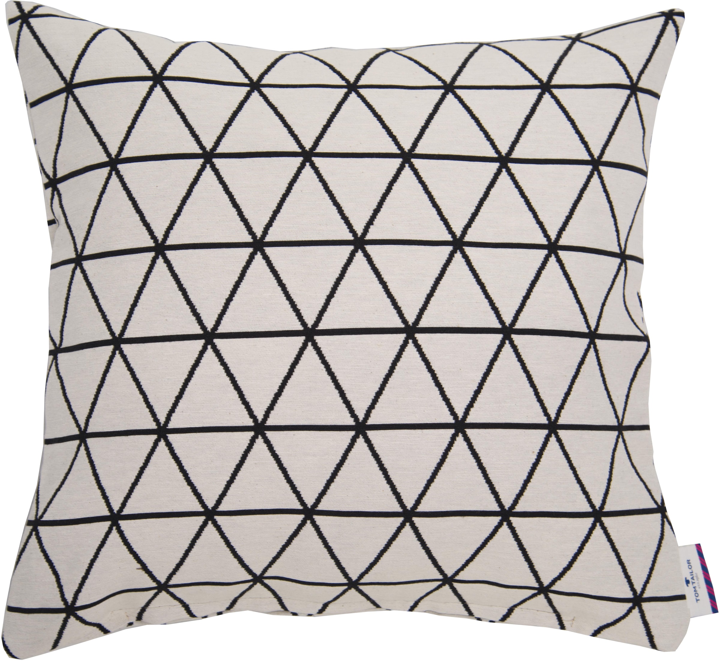 TOM TAILOR HOME Dekokissen "TRIANGLE" Kissenhülle ohne Füllung, 1 Stück günstig online kaufen