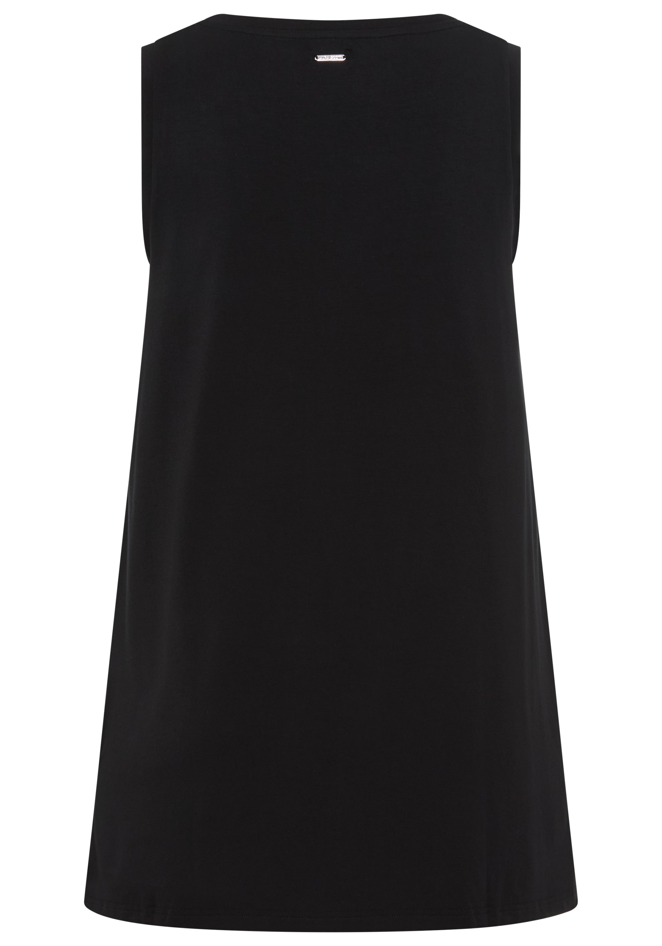 Laura Scott CURVE Longtop, aus fließendem Jersey mit lockerem Schnitt - GROSSE GRÖSSE