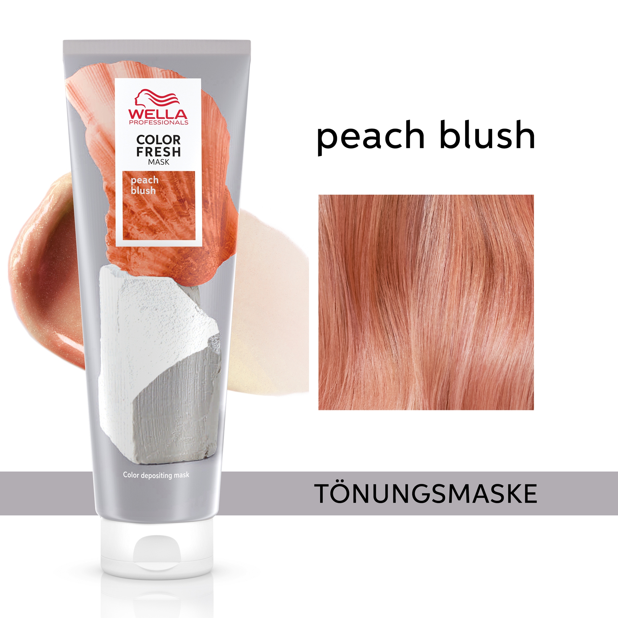 Wella Professionals Haarmaske »Color Fresh Mask Peach Blush« frei von Silikonen, auswaschbar, wöchentliche Anwendung