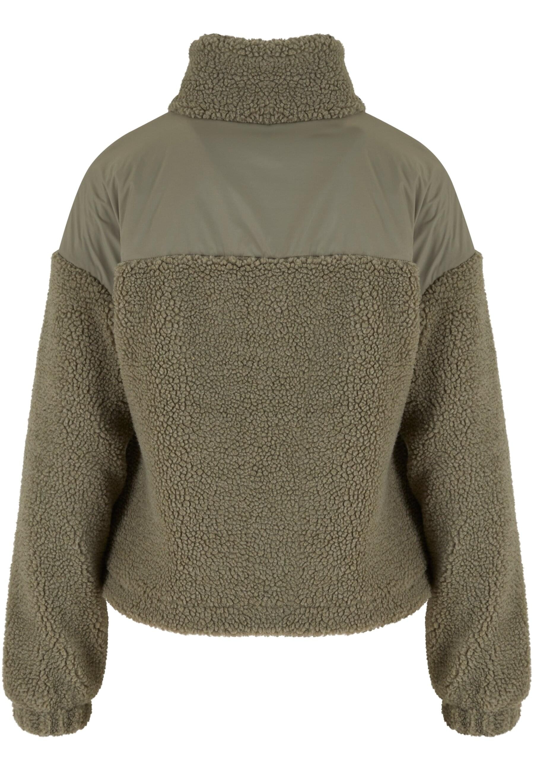 URBAN CLASSICS Winterjacke "Urban Classics Damen Ladies Sherpa Mix Jacket" günstig online kaufen