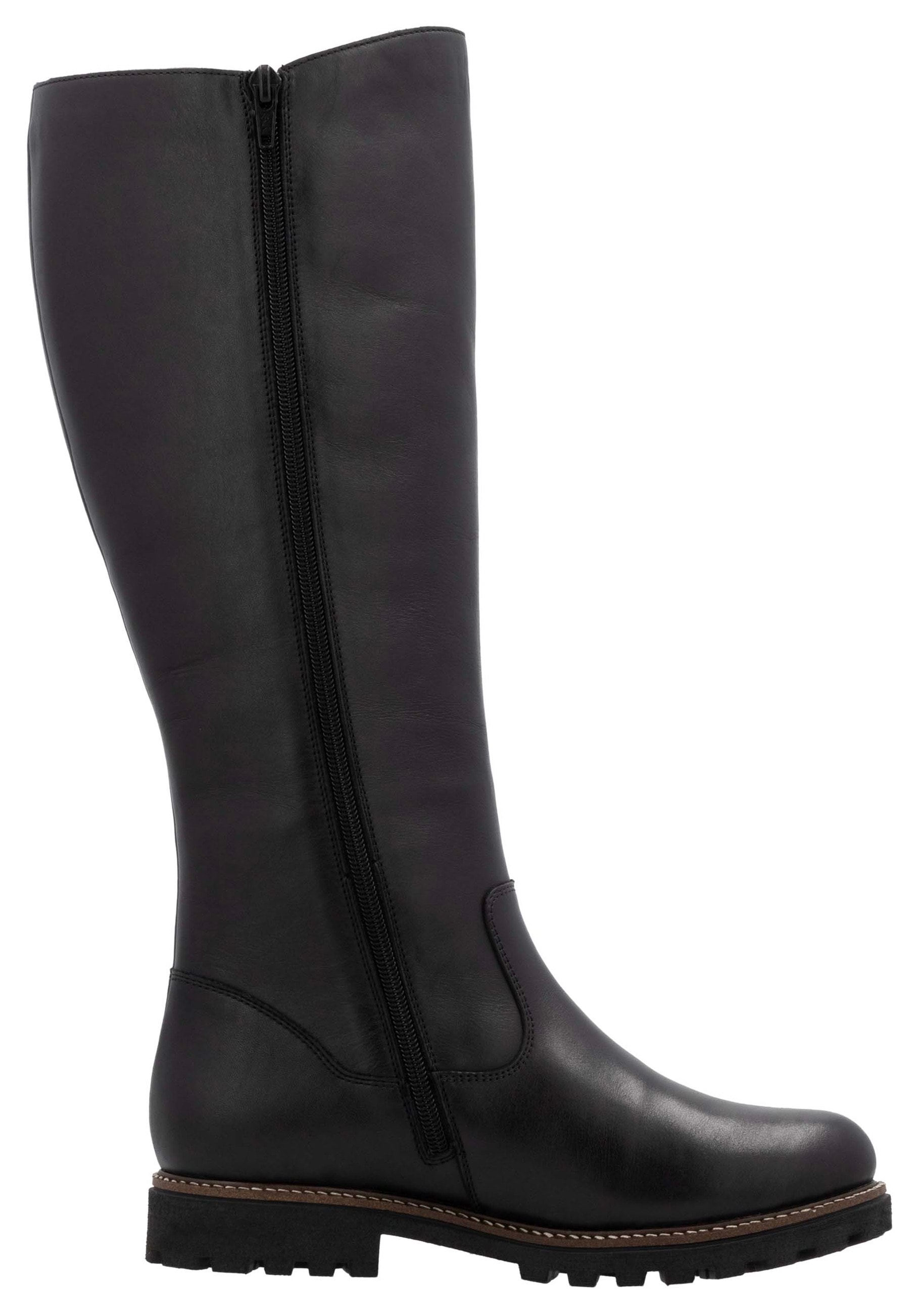 Remonte Winterstiefel, Blockabsatz, Stiefel, Langschaftstiefel mit Innenreißverschluss