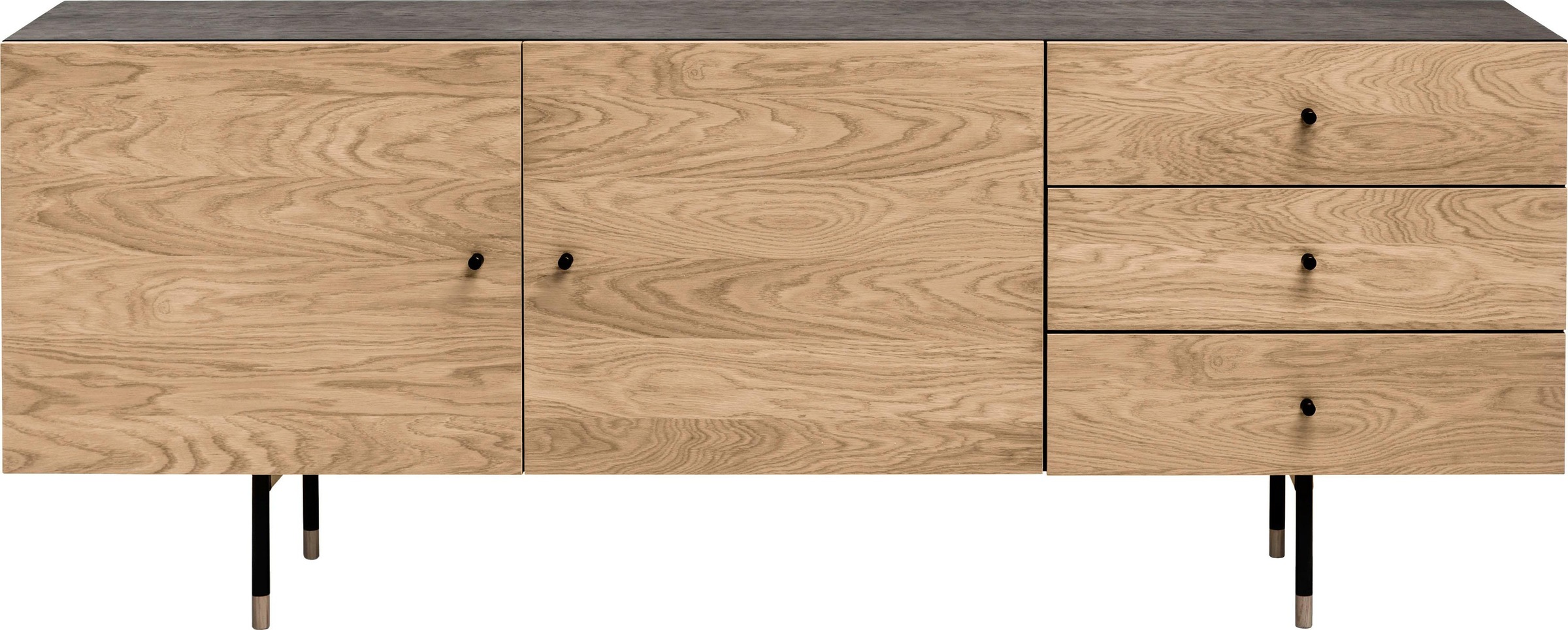Woodman Sideboard "Daniel", Kommode mit Soft-Close-Funktion, Breite 180 cm, günstig online kaufen