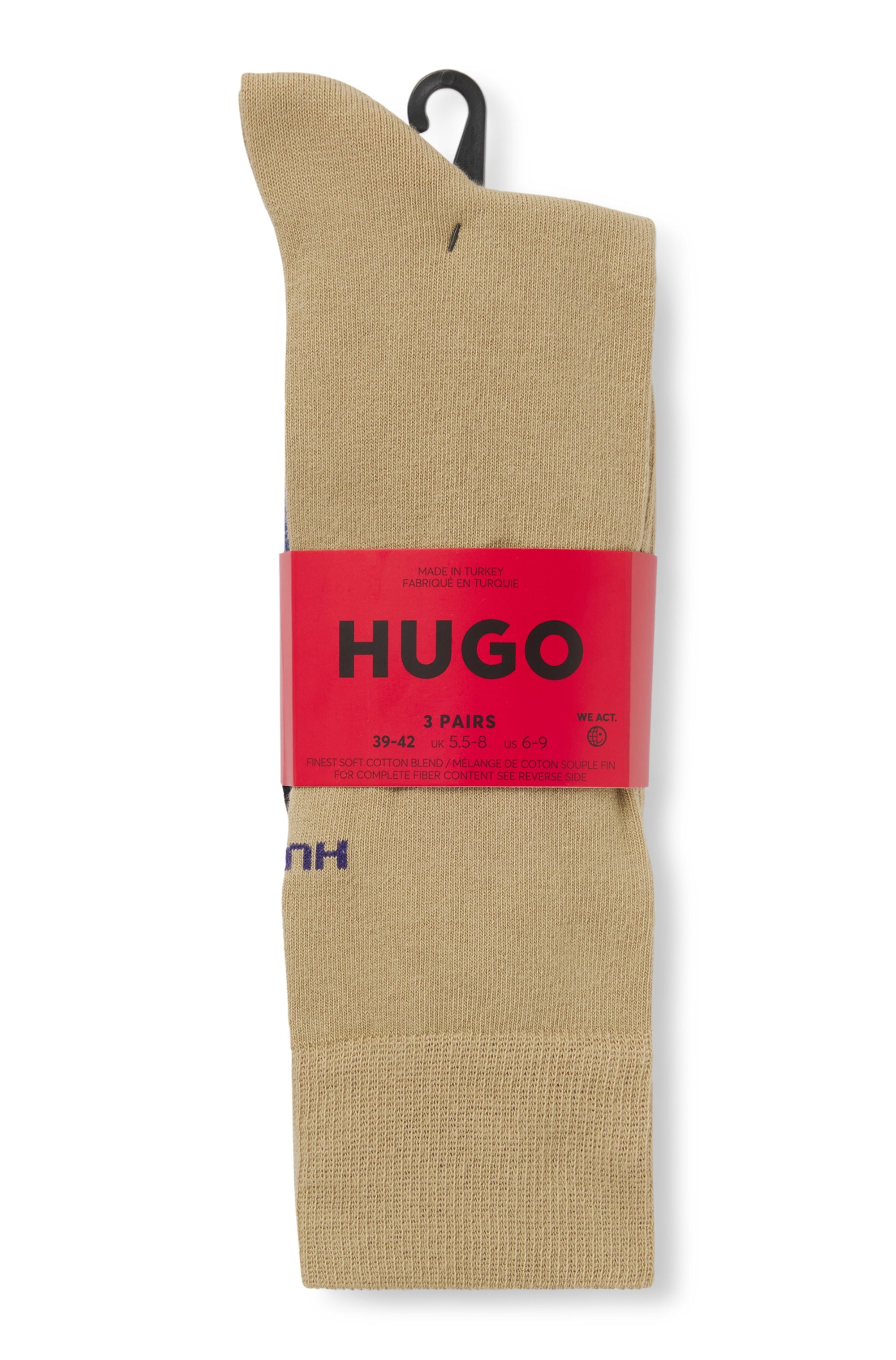 HUGO Underwear Businesssocken "3P RS UNI CC", (Packung, 3 Paar, 3er Pack), günstig online kaufen