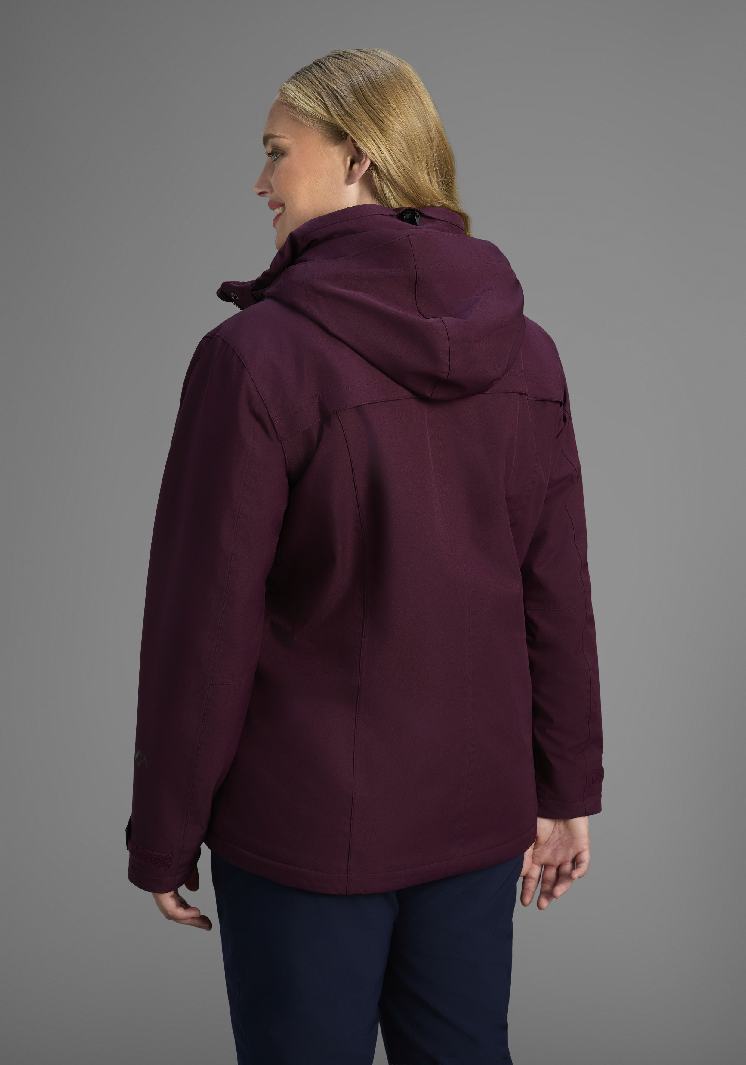 Maier Sports Allwetterjacke "DA-JACKE MTEX EL. LISBON" mit Kapuze günstig online kaufen