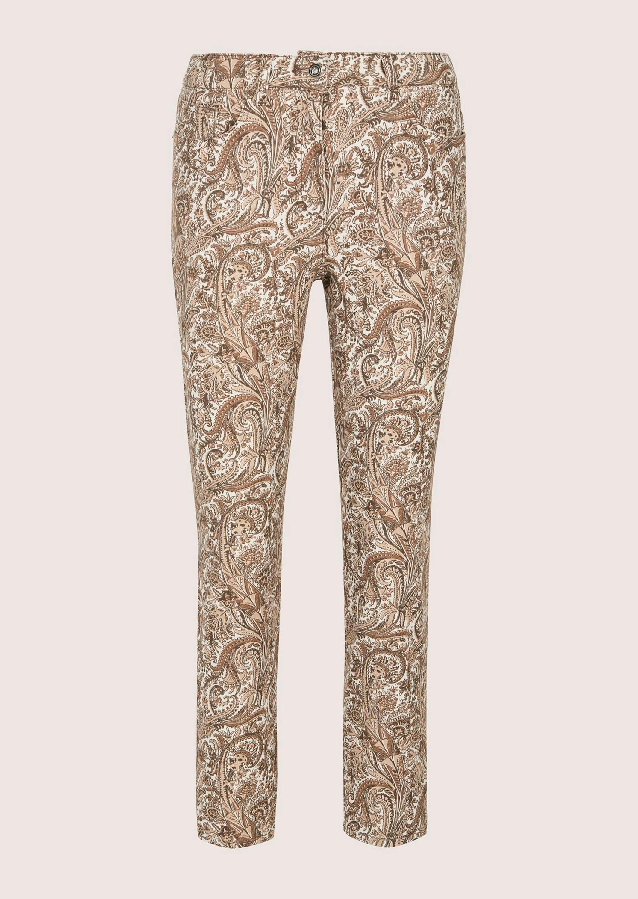 MADELEINE Chinos "Druckhose Jerseyhose mit Paisley-Muster" Paisley-Druckhose