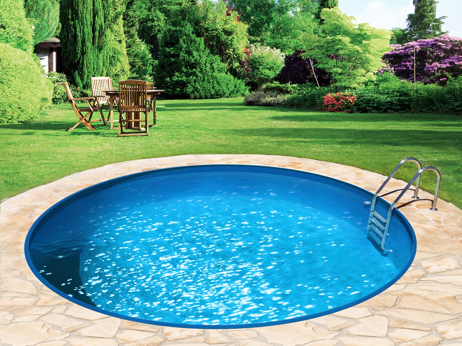 my POOL BWT Rundpool "HOLIDAY" Höhe 150 cm, in versch. Größen verfügbar günstig online kaufen