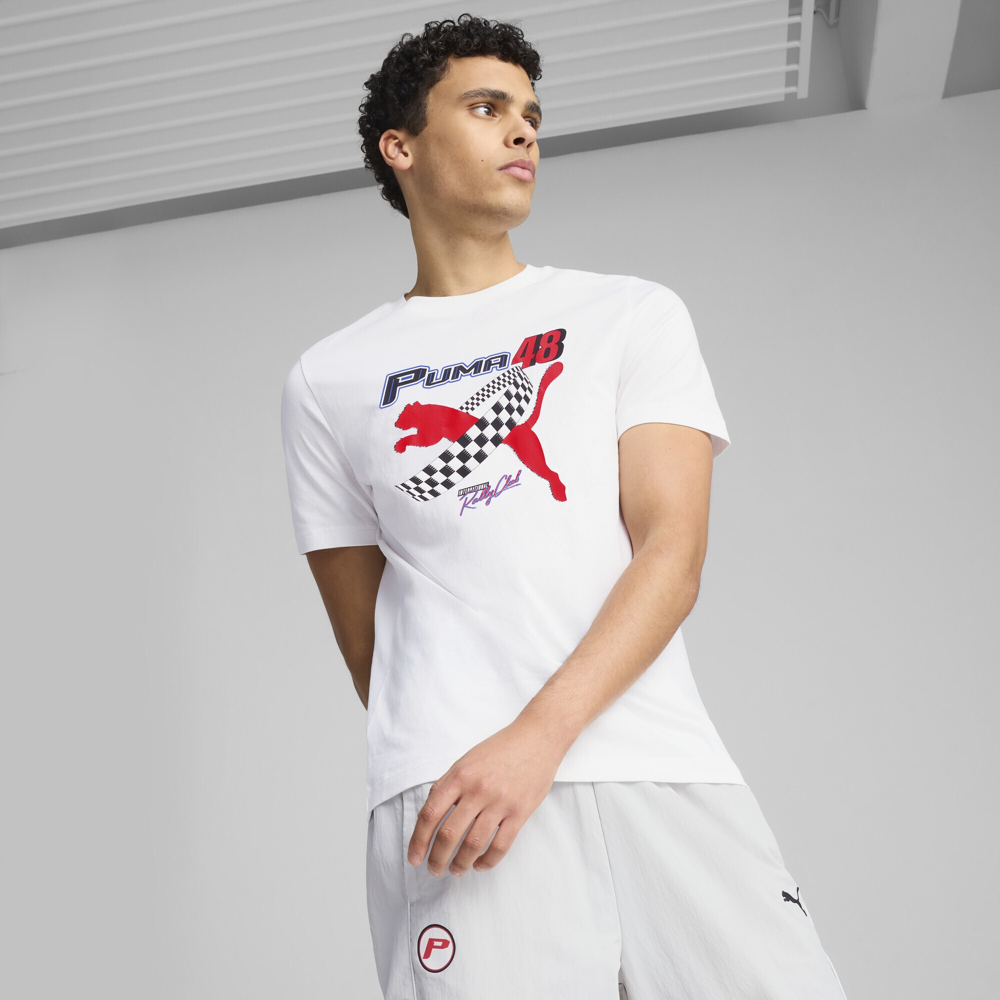 PUMA T-Shirt »GRAPHICS PUMA Moto T-Shirt Herren«