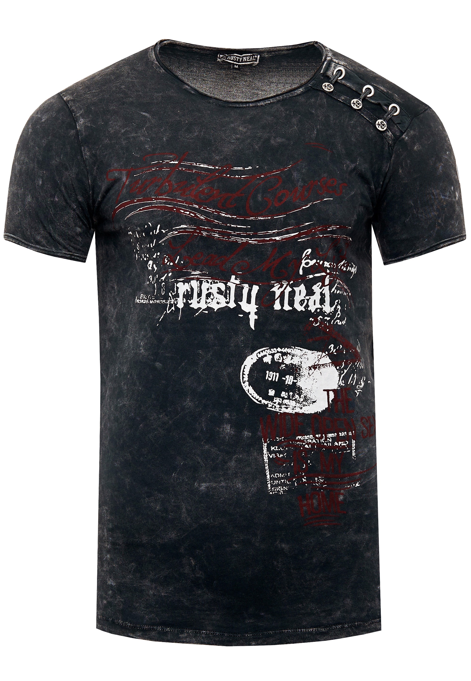 Rusty Neal T-Shirt in tollem Vintage-Look