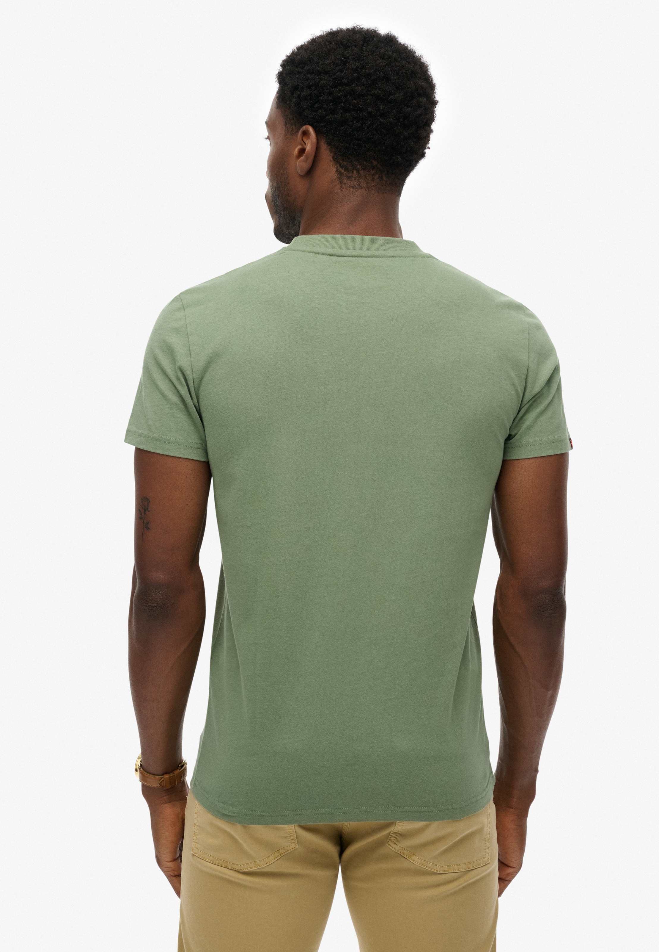 Superdry Rundhalsshirt "ESSENTIAL LOGO EMB TEE" günstig online kaufen