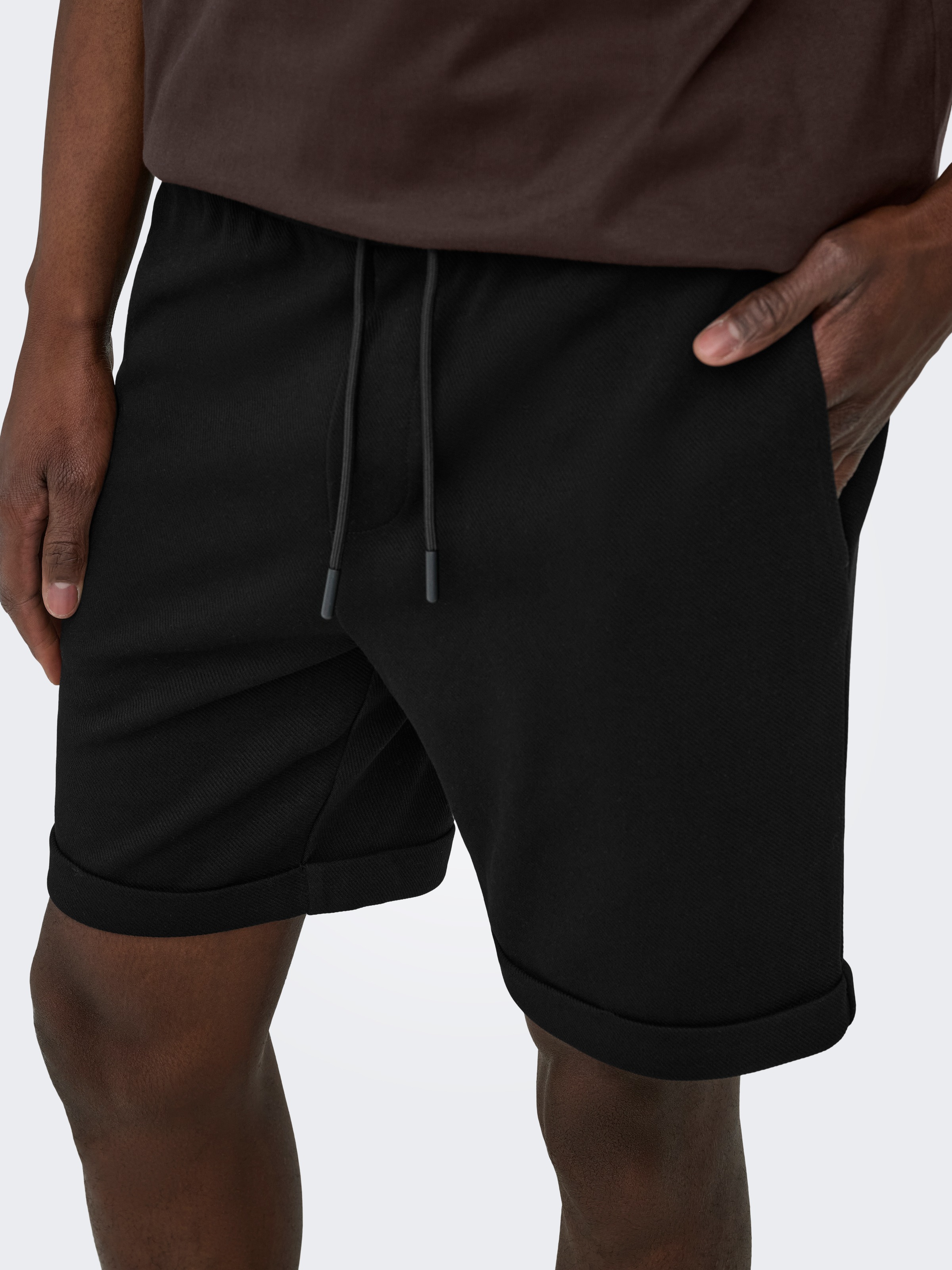 ONLY & SONS Sweatshorts "ONSNEWKODYL REG S SHORTS BP" Materialmix, normal g günstig online kaufen