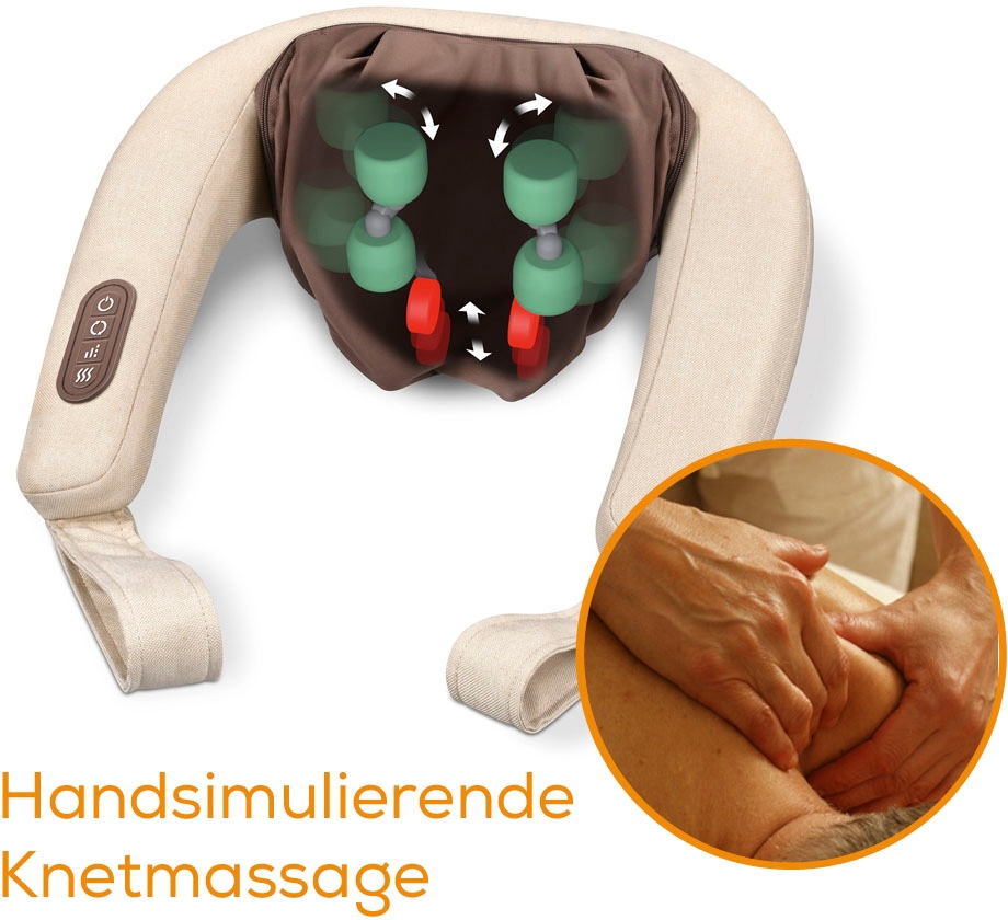 BEURER Nacken-Massagegerät »MG 153 4D«, (1 tlg.)