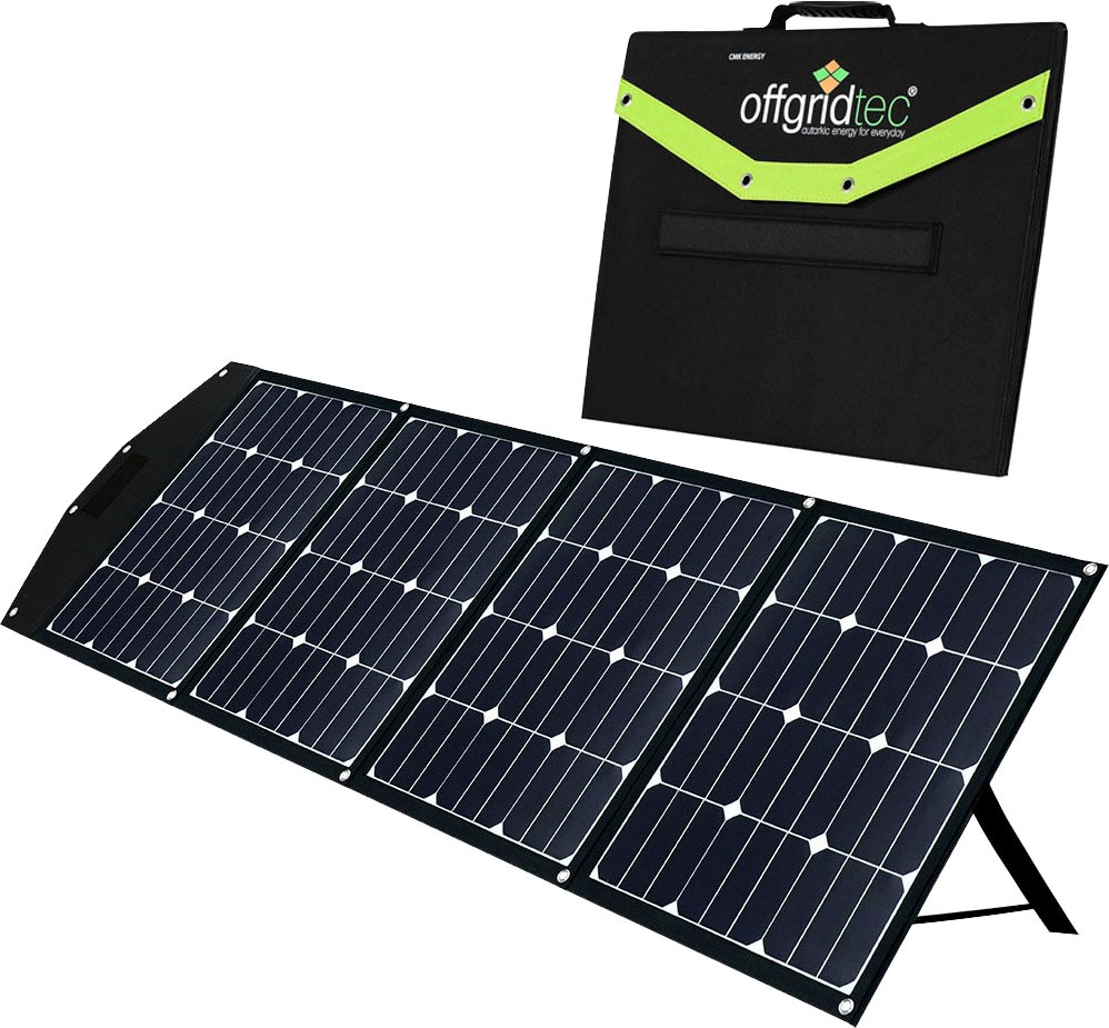 Ecoflow Solaranlage »Delta Max 1600 + 180W FSP-2 Offgridtec® Faltbares Solarmodul«, (Spar-Set), mit 2x Delta Max Erweiterungsakku 2016Wh, Plug and play