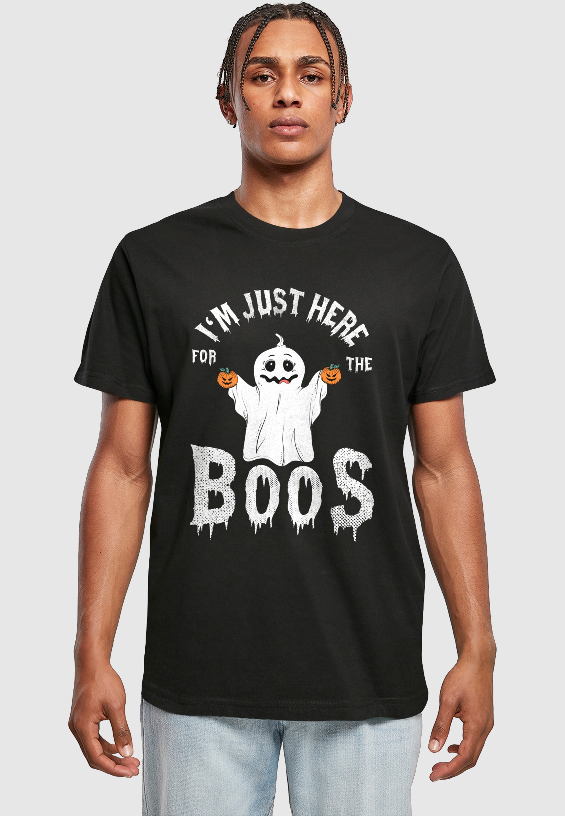 Merchcode T-Shirt »Merchcode Halloween - Boos T-Shirt« 1 Stk.