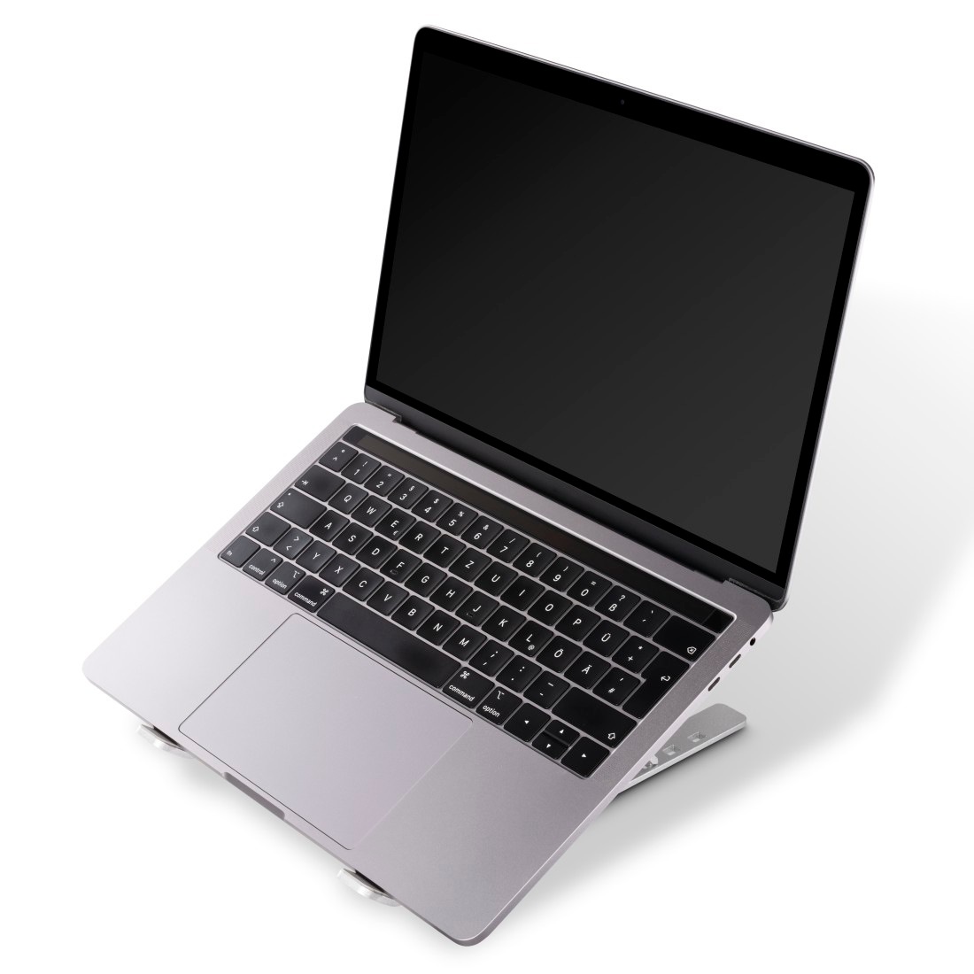 Hama Laptop-Ständer »Notebook Stand "Aluminium", faltbar, neigbar, bis 40 cm (15,6")«, bis 40 cm Zoll