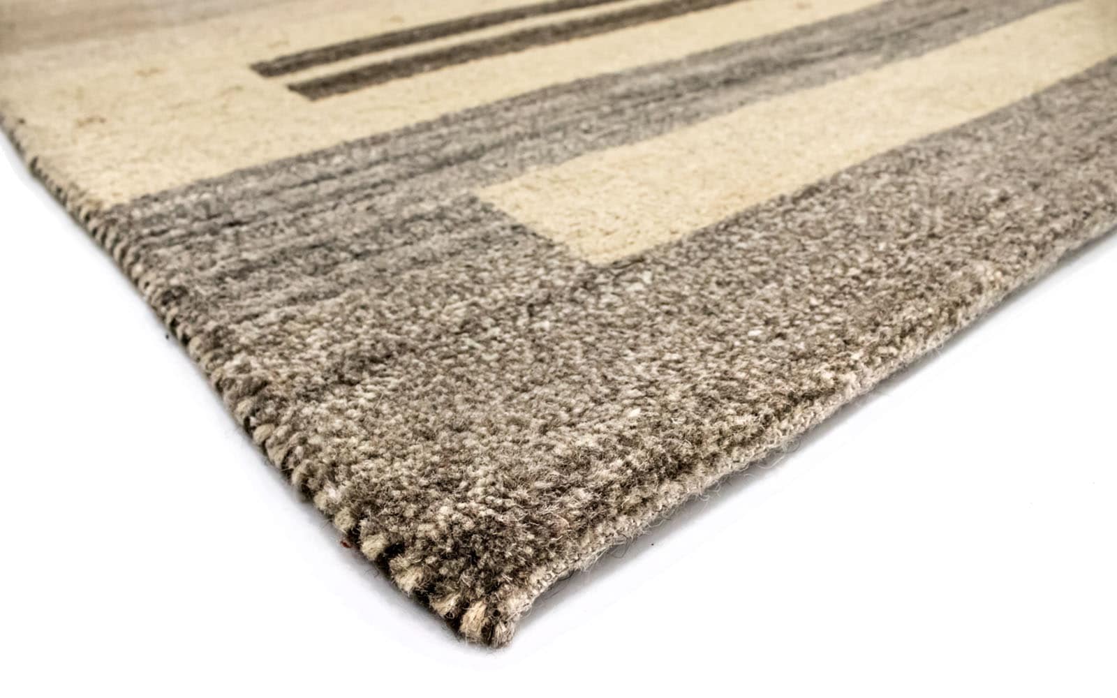 morgenland Wollteppich »Gabbeh Teppich handgeknüpft handgeknüpft rechteckig, BAUR | mehrfarbig«