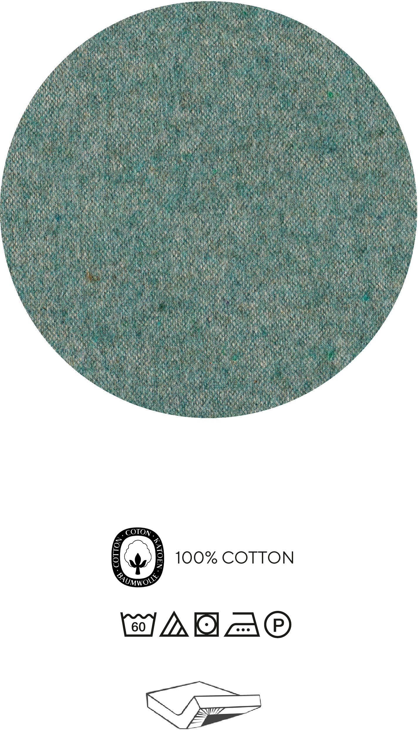 Biberna Spannbettlaken »Hermal Biber, Melange-Optik, in Gr. 90x200, 140x200 oder 180x200 cm«, 100% Baumwolle, weich + warm, Matratzenhöhe bis 22 cm, Made in Germany
