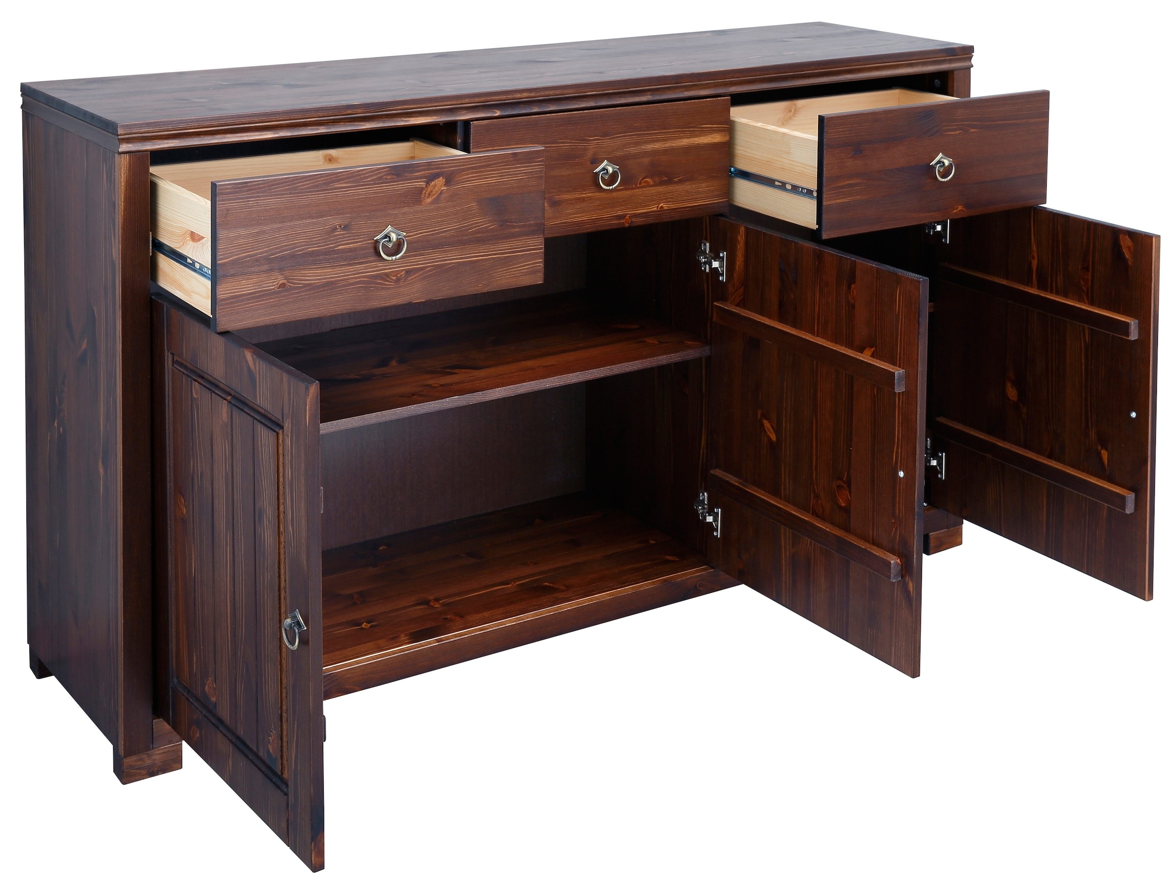 Home affaire Sideboard »Gotland«, Kommode, Breite 147 cm, aus massiver Kiefer, FSC®