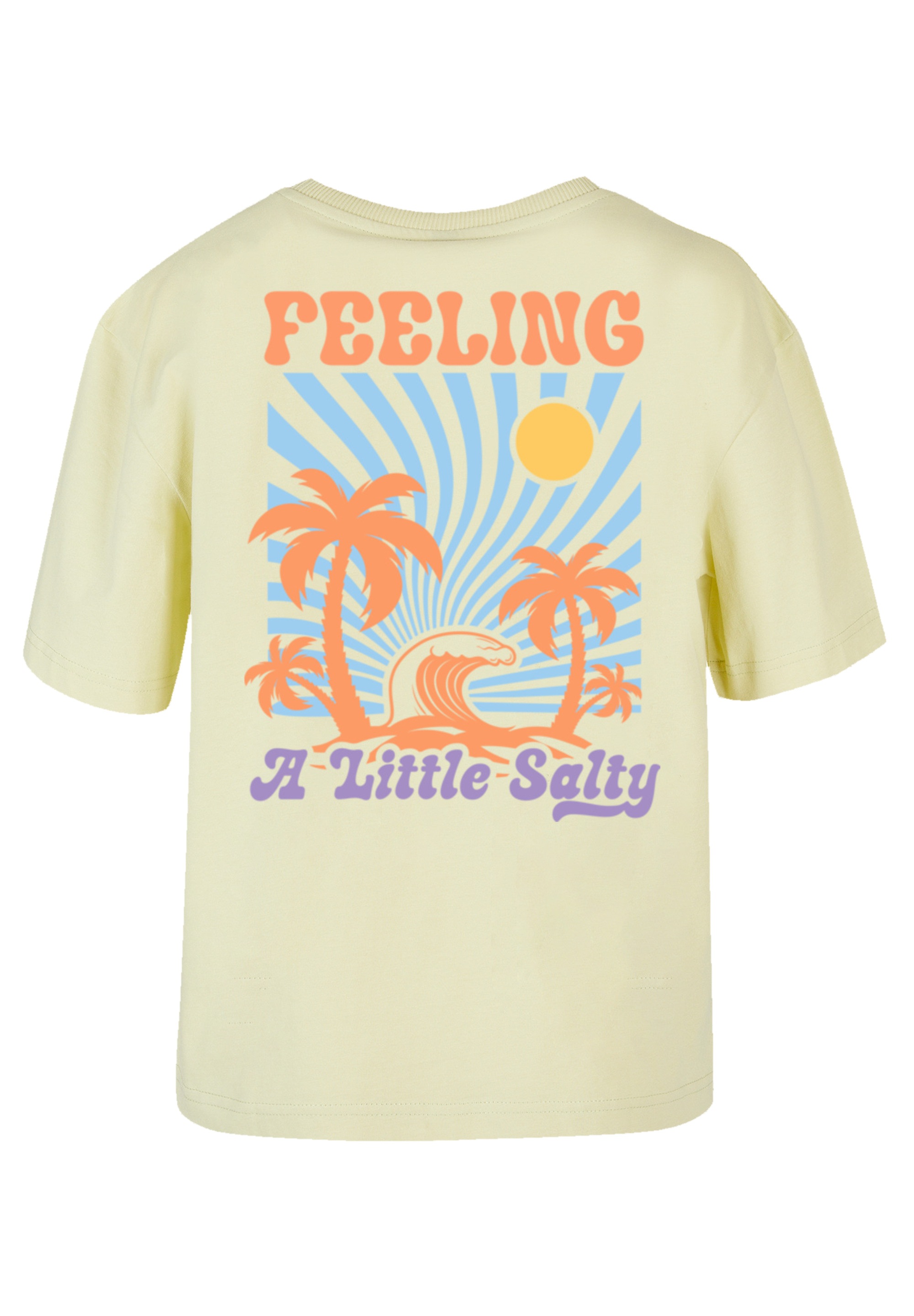 F4NT4STIC T-Shirt »Feeling a Little Salty Summer«, Premium Qualität