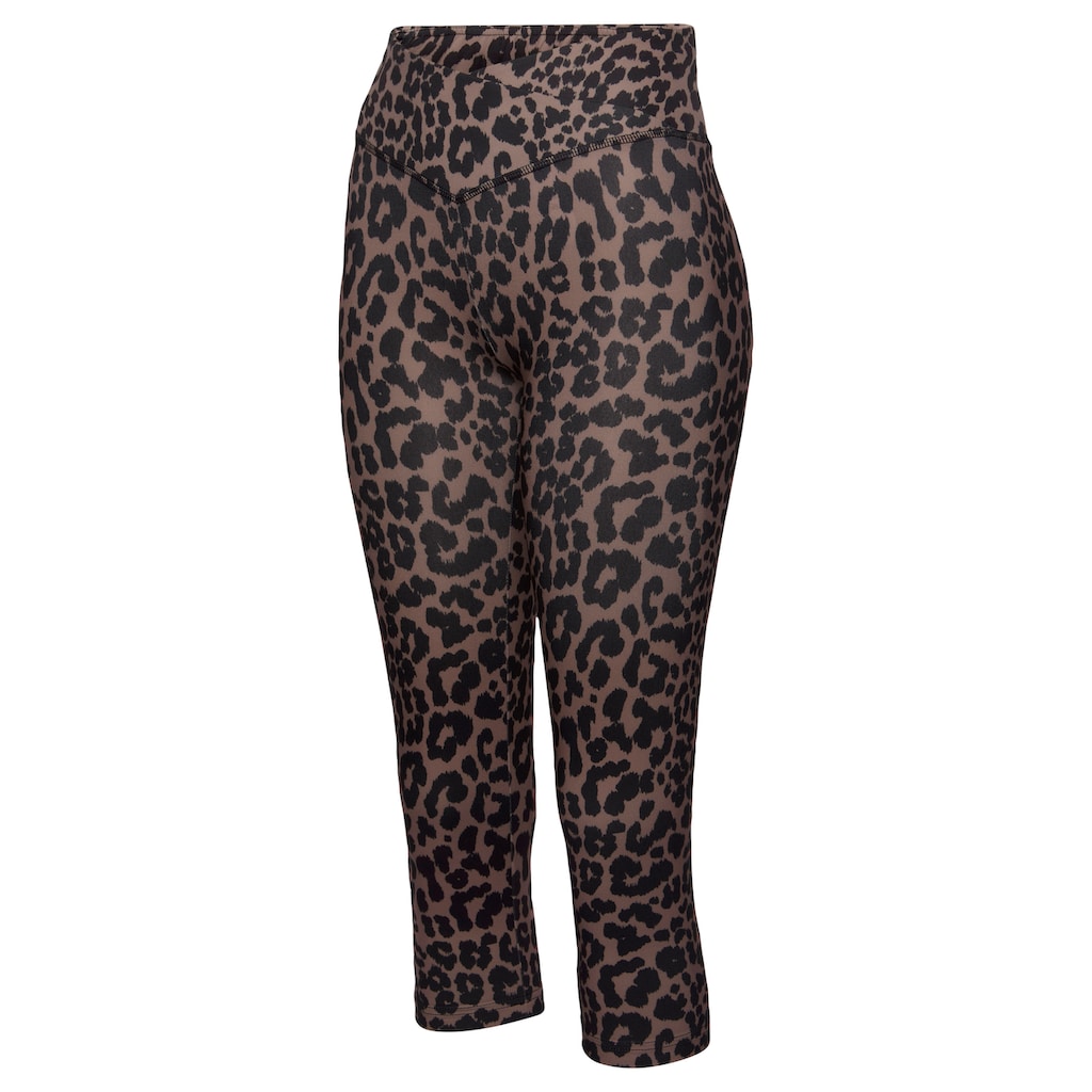 LASCANA ACTIVE Caprileggings, mit allover Druck