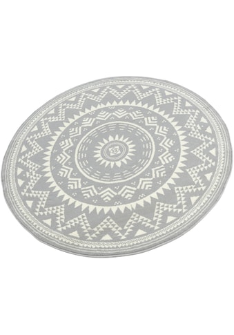 HANSE Home Teppich »Valencia«, rund, Kurzflor, Mandala Design, ringsum gekettelt,... kaufen