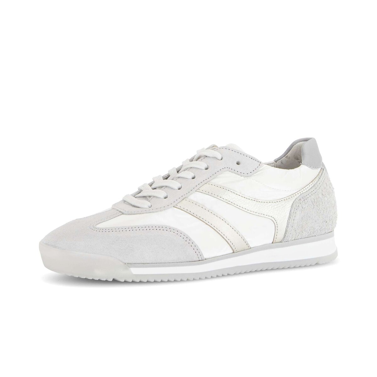 Gabor Sneaker "Sneaker low Materialmix Leder/Lederimitat" günstig online kaufen