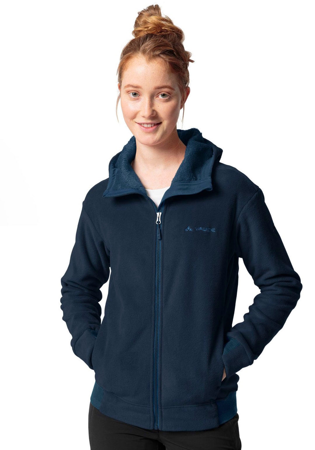 VAUDE Fleecejacke »WOMEN'S NEYLAND FLEECE HOODY«, mit Kapuze