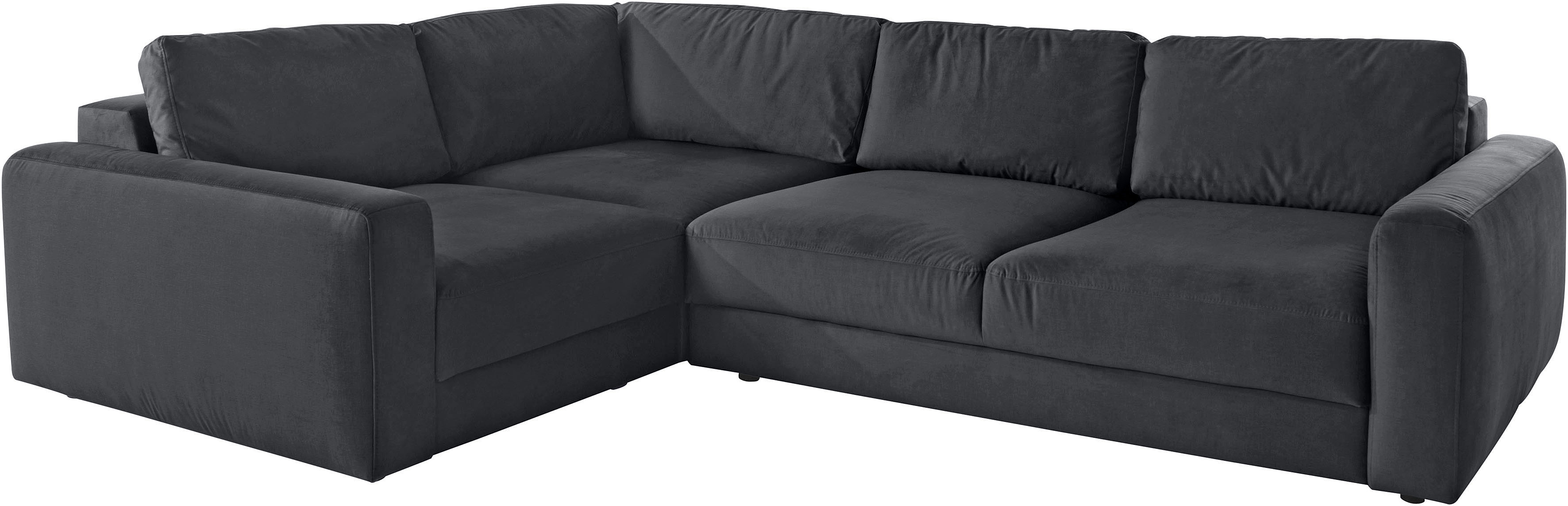 Thumbnail - PLACES OF STYLE Ecksofa "Bloomfield, Breite 304cm, Mega Polsterecke mit viel Platz, L-Form" extra tiefe Sitzfläche, wahl...