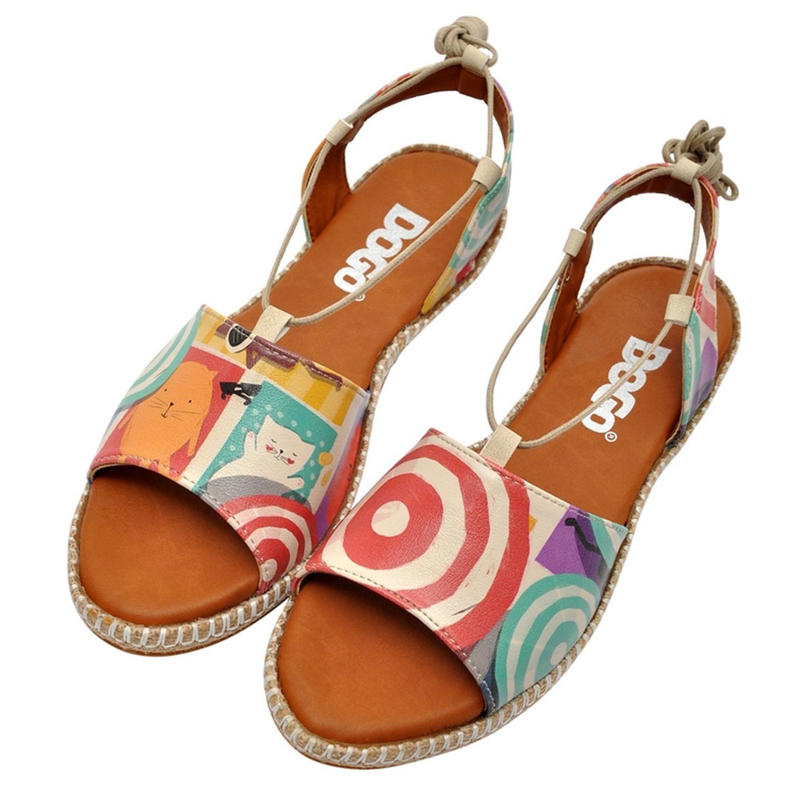 Thumbnail - DOGO Sandale "Hazel Sandale Sun Days Damen Sandalen", Vegan