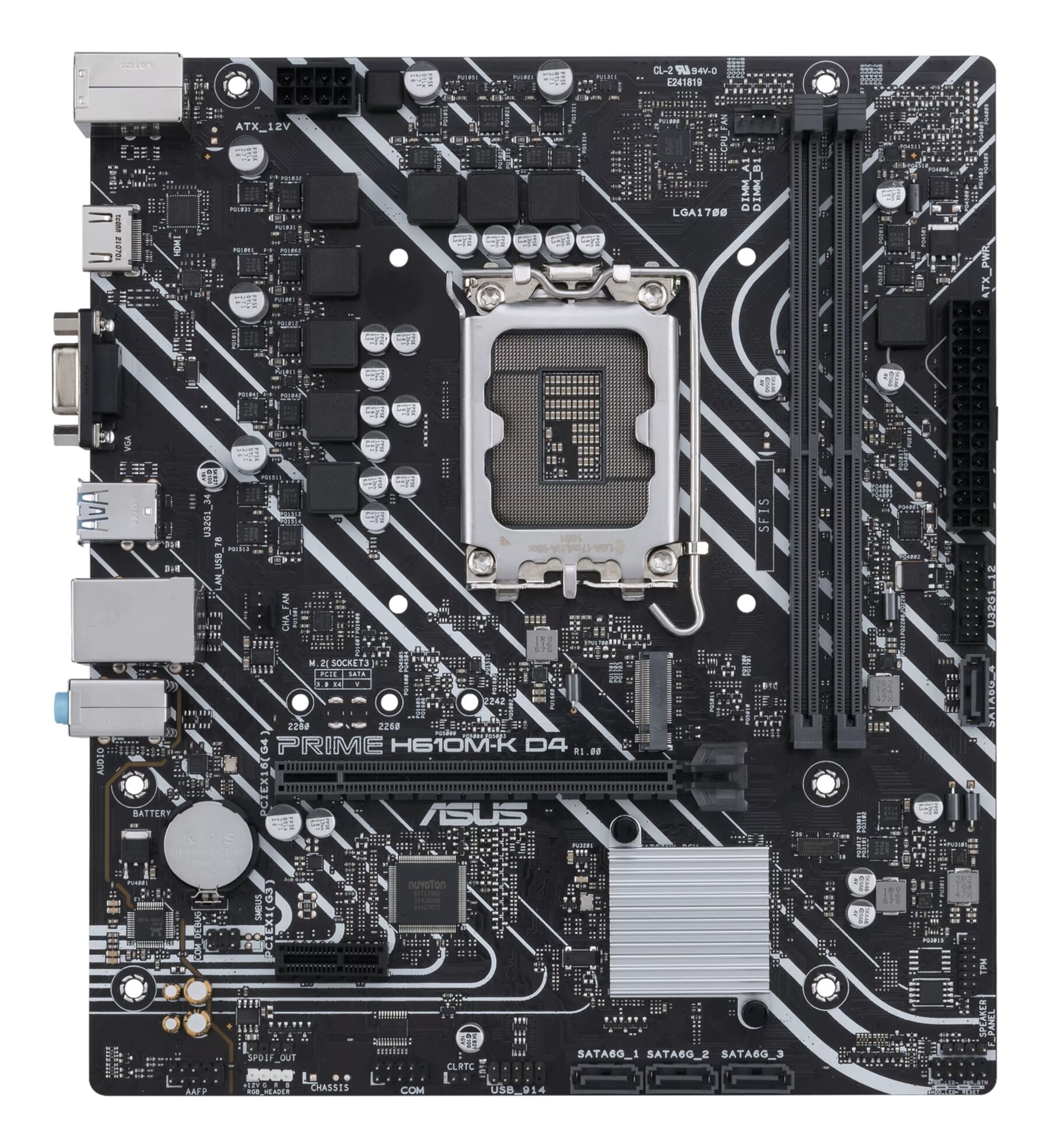 Asus Mainboard »PRIME H610M-K D4«