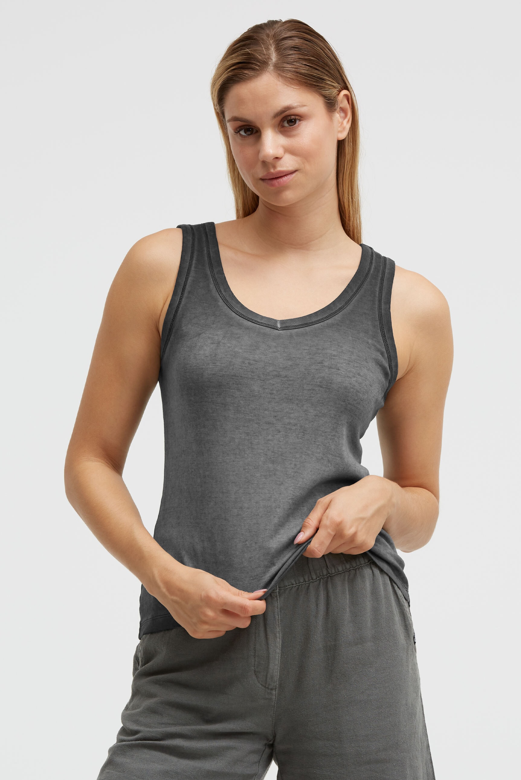 SOCCX Tanktop aus Baumwolle günstig online kaufen