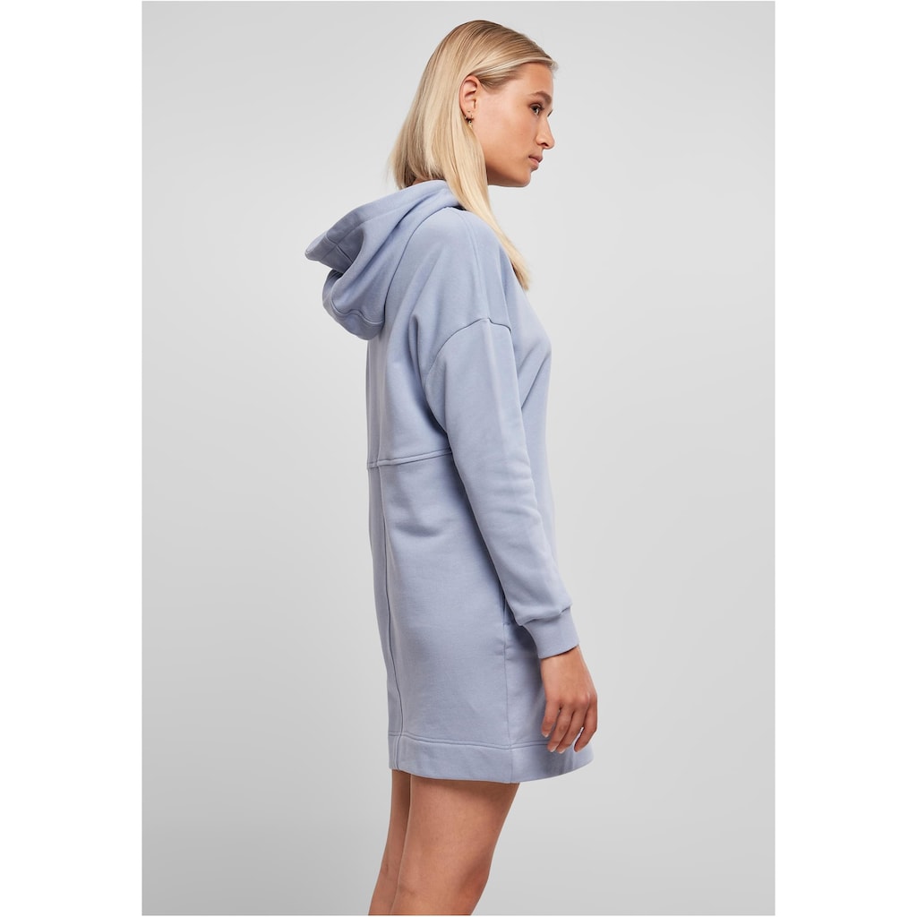 URBAN CLASSICS Shirtkleid »Urban Classics Damen Ladies Organic Oversized Terry Hoody Dress«, (1 tlg.)