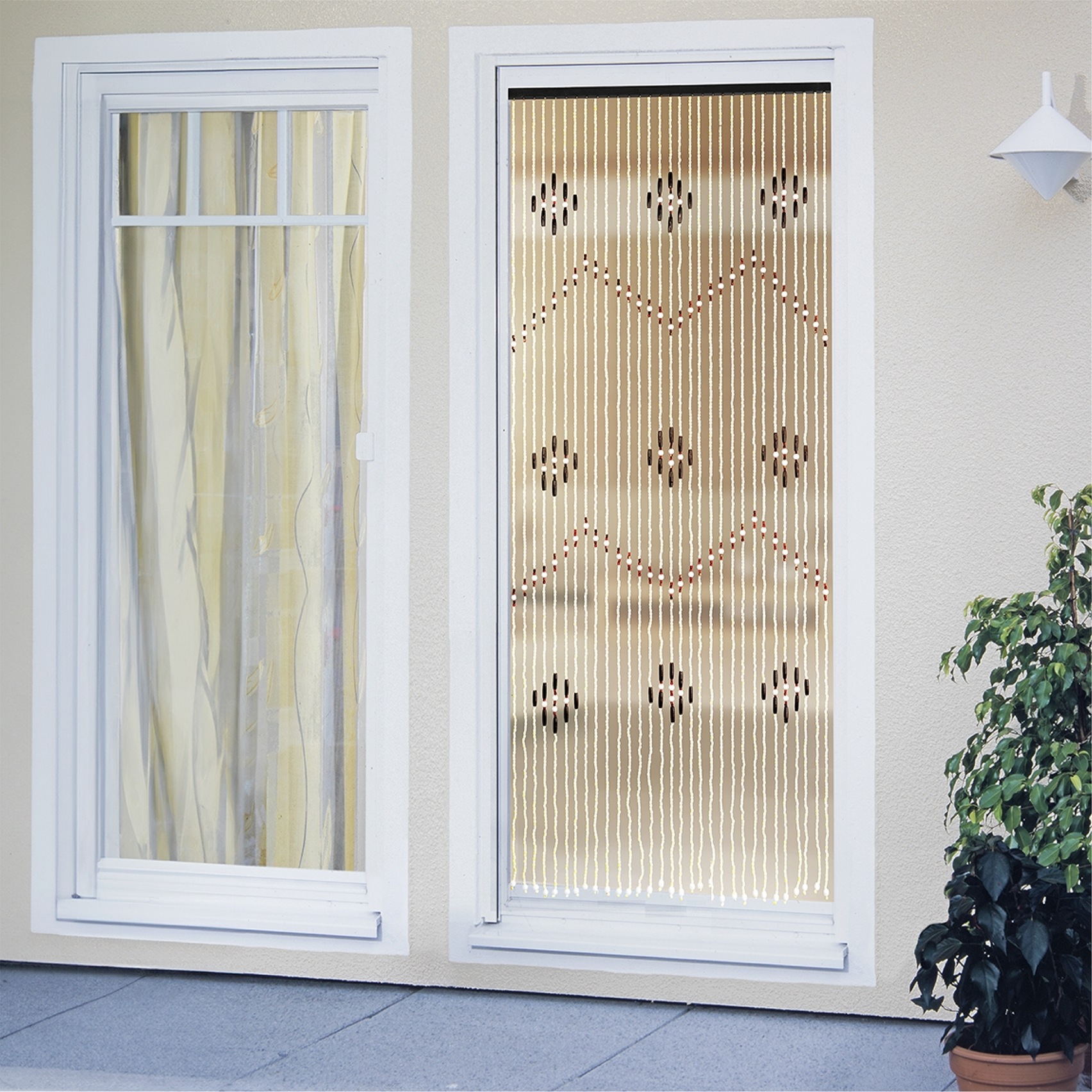 Maximex Insektenschutz-Vorhang »Türvorhang - Holzperlen« 1 Stk. tlg.