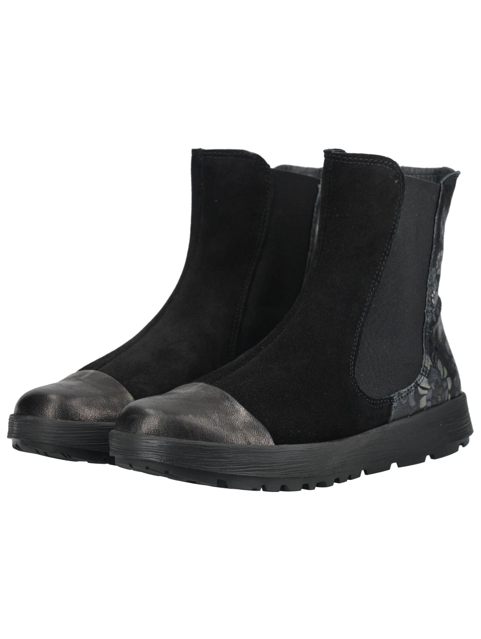 Think! Stiefelette »Think! Stiefelette Veloursleder/Textil«