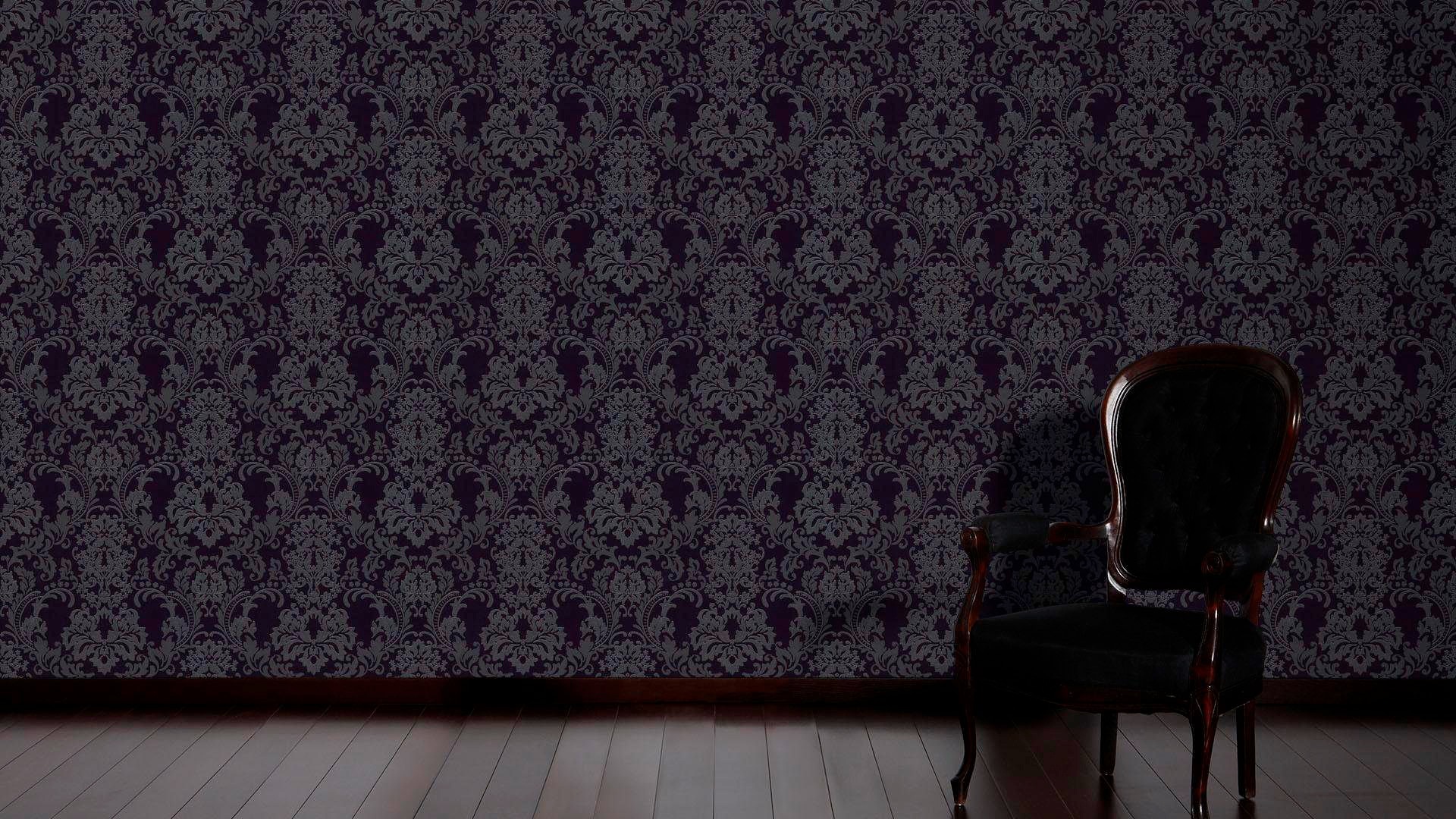 living walls Vliestapete »Neue Bude 2.0«, Barock-ornamental-gemustert, Ornament Tapete Barock Tapeten Wohnzimmer Schlafzimmer Küche Flur Büro