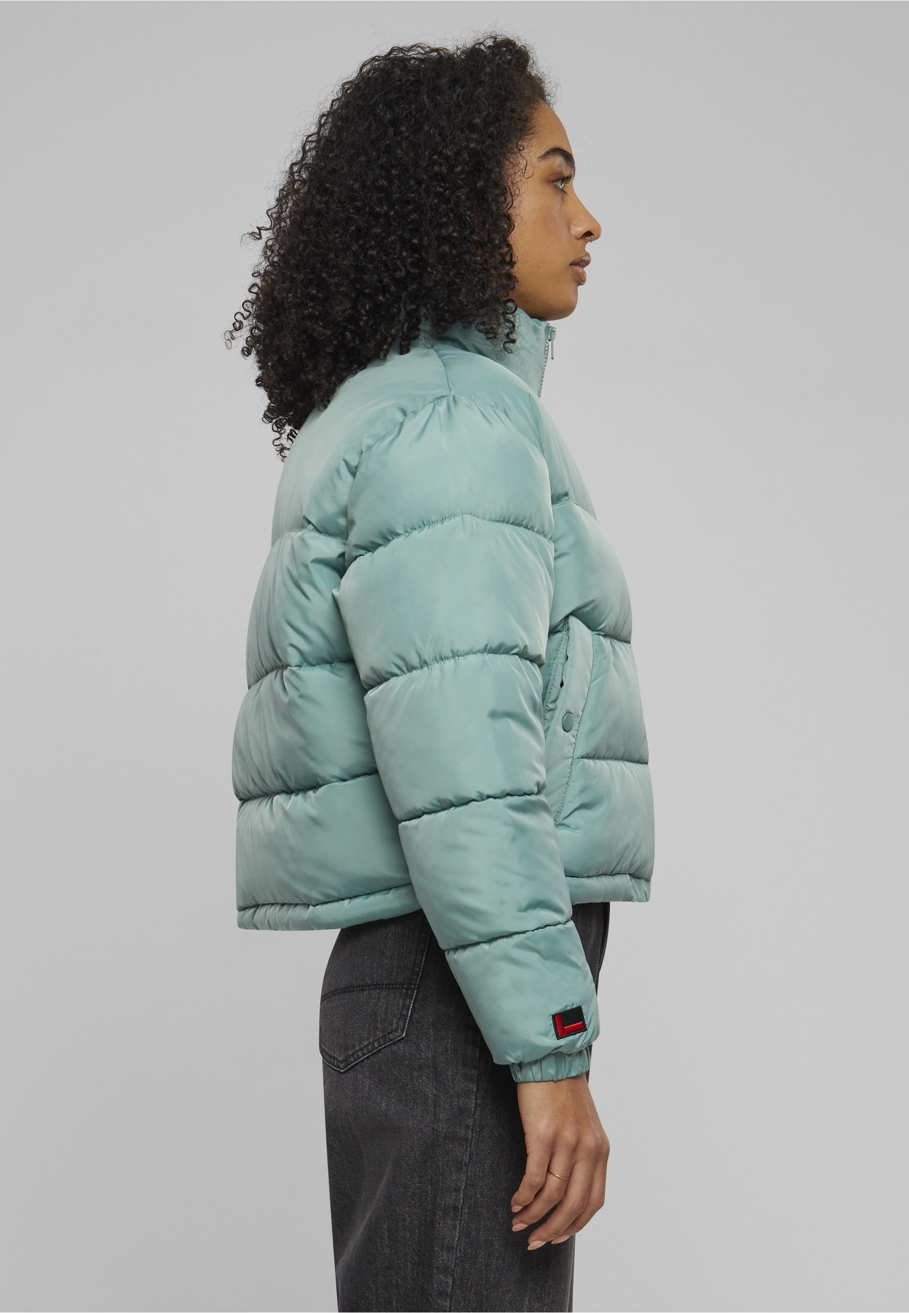Fubu Winterjacke »Fubu Signature Puffer Jacket dusty« 1 Stk. tlg. ohne Kapuze