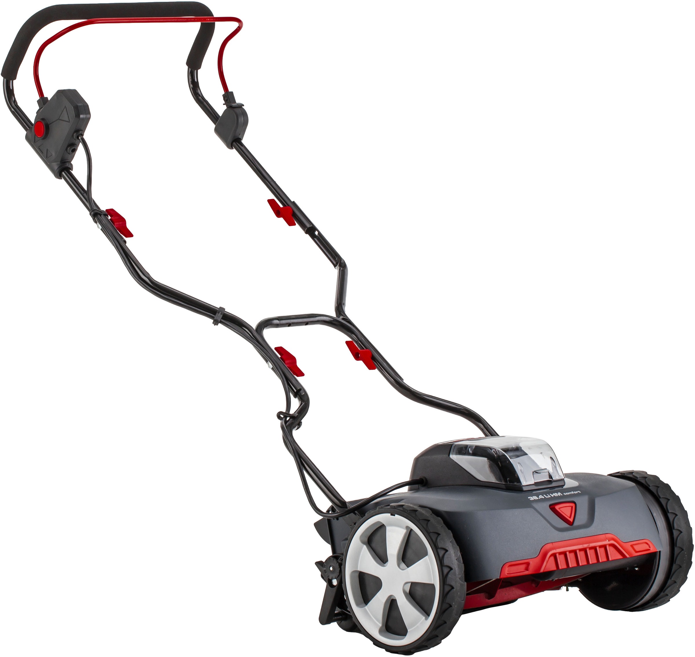 AL-KO Akkurasenmäher »Razor Cut 38.4 Li HM Comfort«, berühungslose Schneidtechnik, inkl. 18 V, 4 Ah Li-Ion Akku