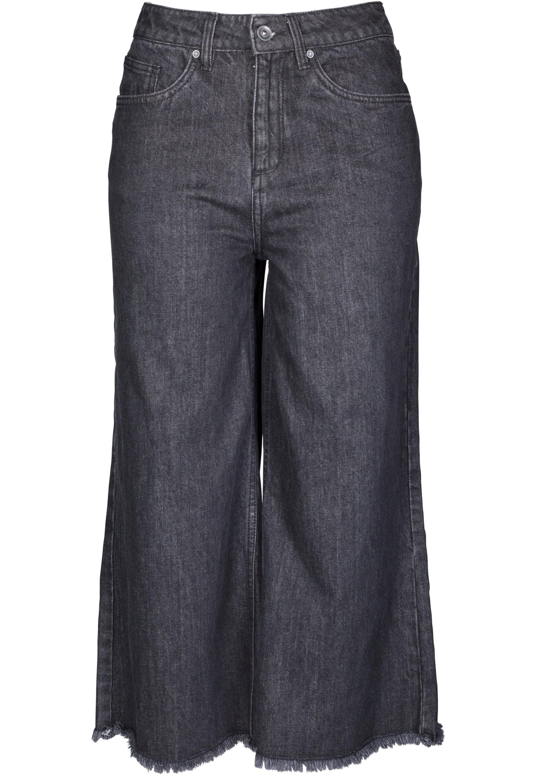 URBAN CLASSICS Bequeme Jeans "Urban Classics Damen Ladies Denim Culotte" 1 günstig online kaufen