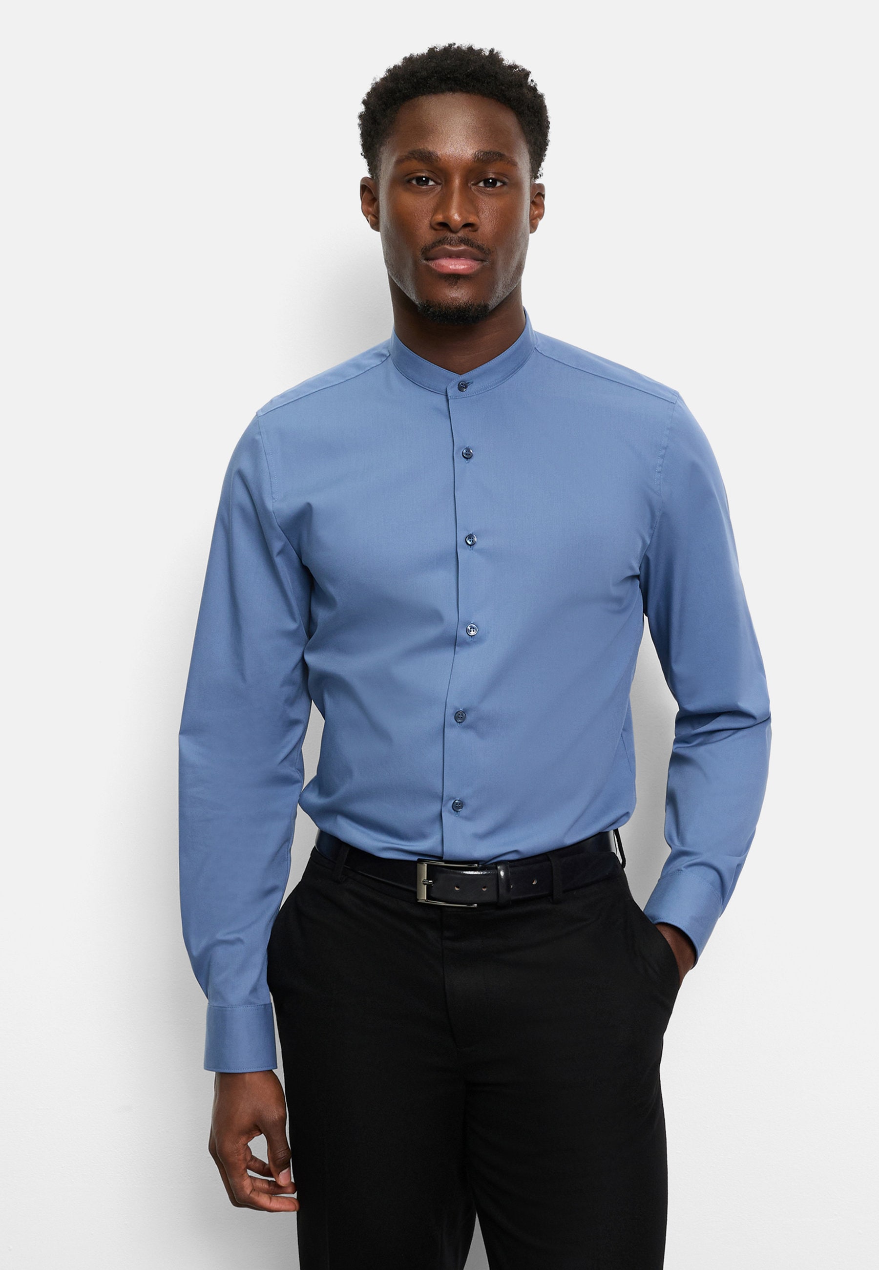 OLYMP Businesshemd "OLYMP Level Five, body fit, Stehkragen" günstig online kaufen