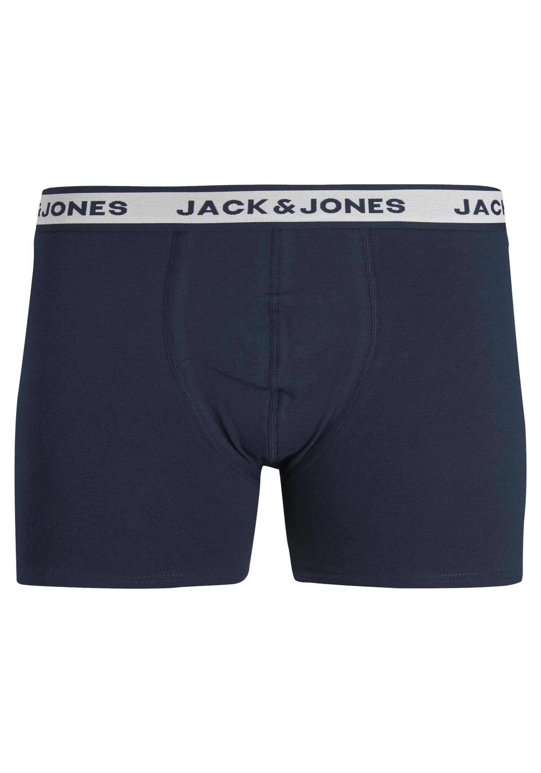Jack & Jones Boxershorts »Boxershort JACSOLID BOXER BRIEFS 3P 3er Pack«
