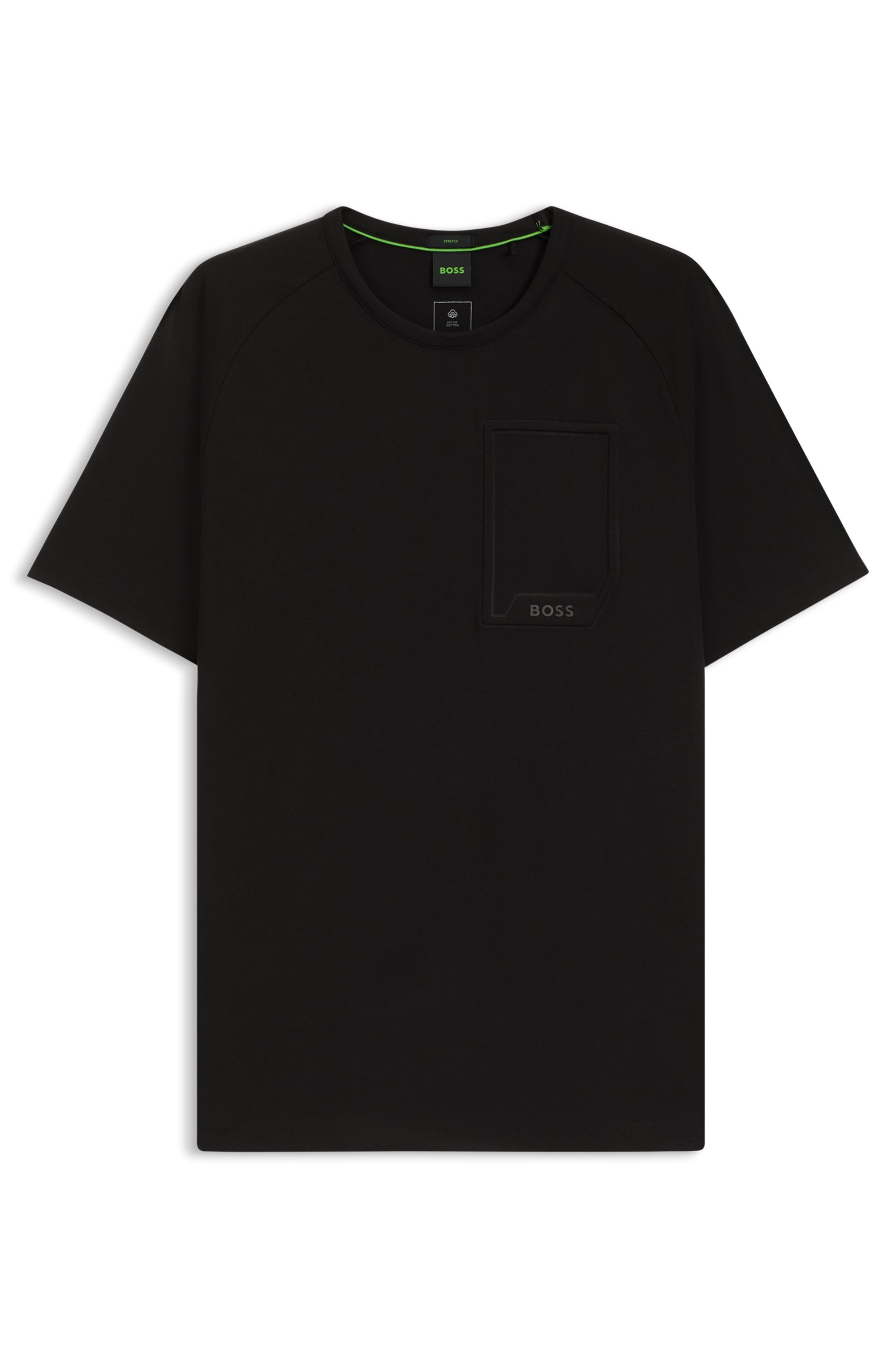 BOSS GREEN T-Shirt »Tee Urban Tech«, mit Brusttasche