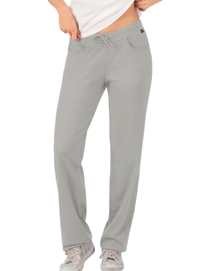 Trigema Jerseyhose »TRIGEMA Hüfthose DELUXE Baumwolle«, (1 tlg.)