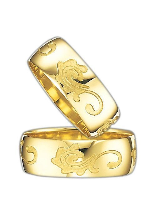 Firetti Trauring »Schmuck Geschenk Gold 375 Hochzeit Ehering Trauring "LIEBE"«, Made in Germany