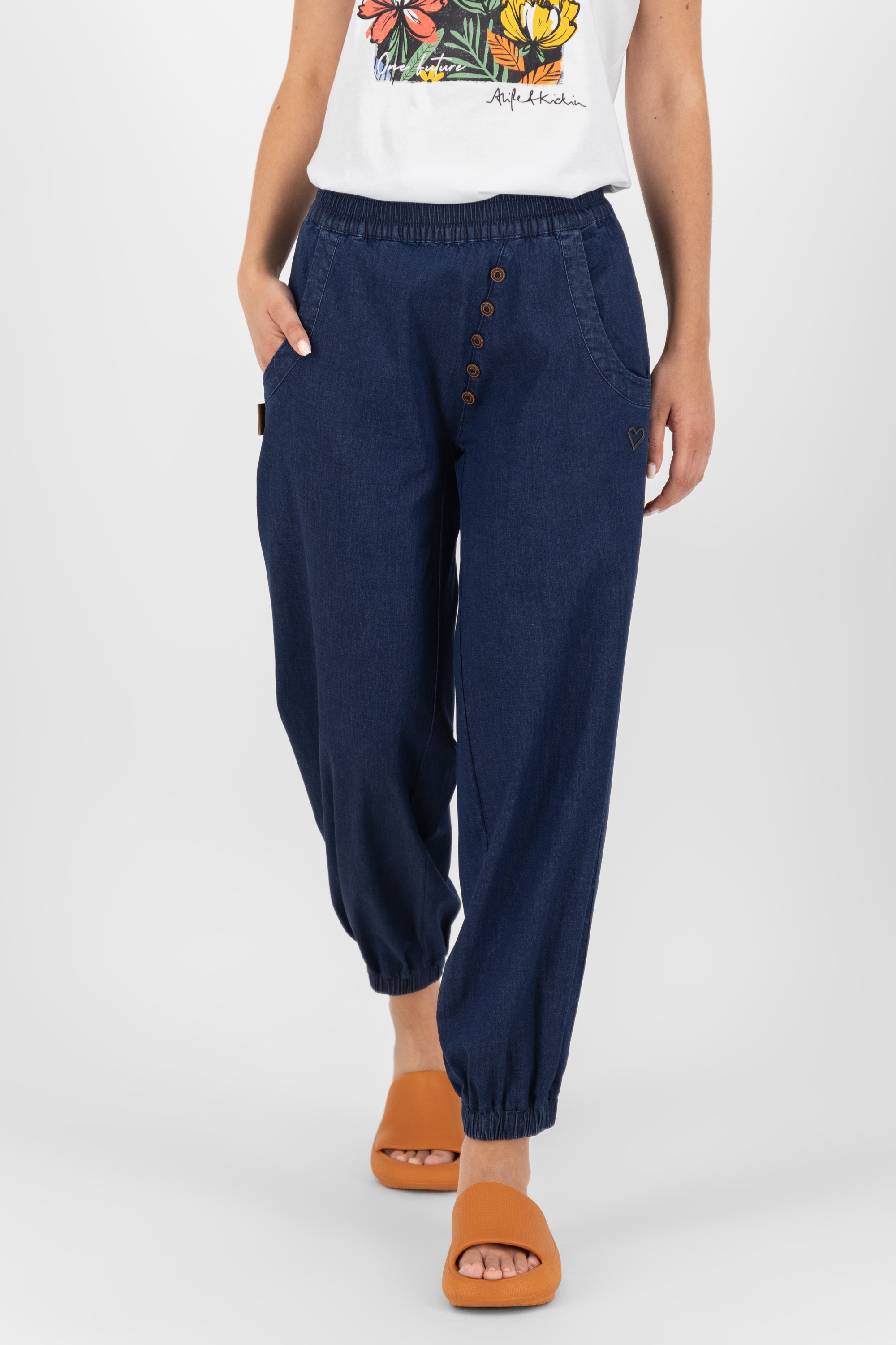 Alife & Kickin Stoffhose »Damen AlexisAK DNM«
