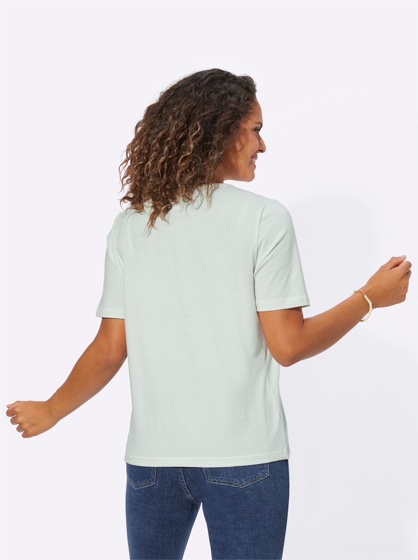 Thumbnail - Classic Basics Rundhalsshirt "Shirt", (1 tlg.)